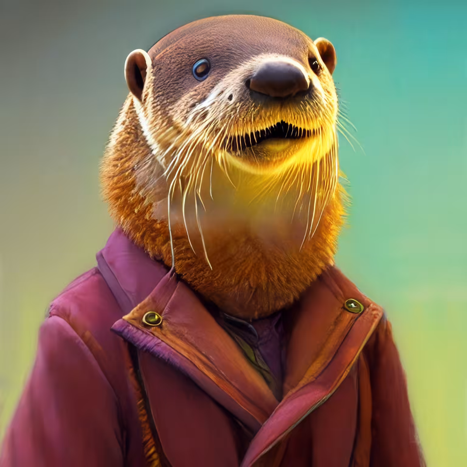 Adorable Furry Creature Collection: Furry Otter 0647