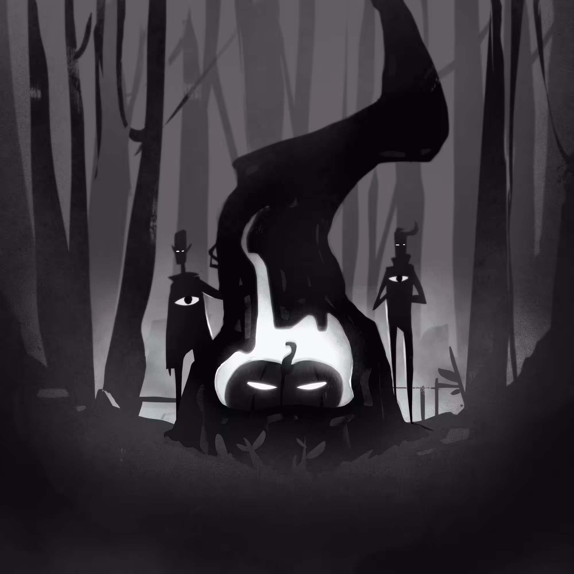 ▣ H o r r o r ▣ Pumpkin in the woods