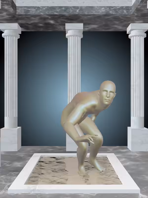 HeavenComputer: The Sneaky Olive Rust Man #5503