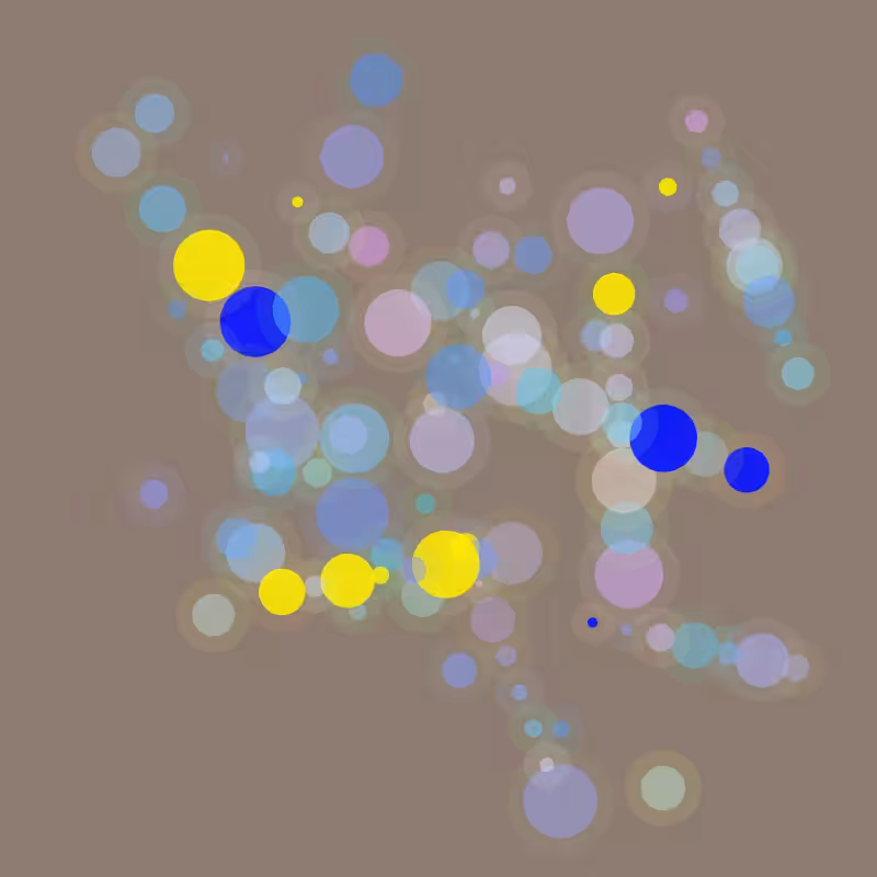 Transient Abstract Bubble Machine #5