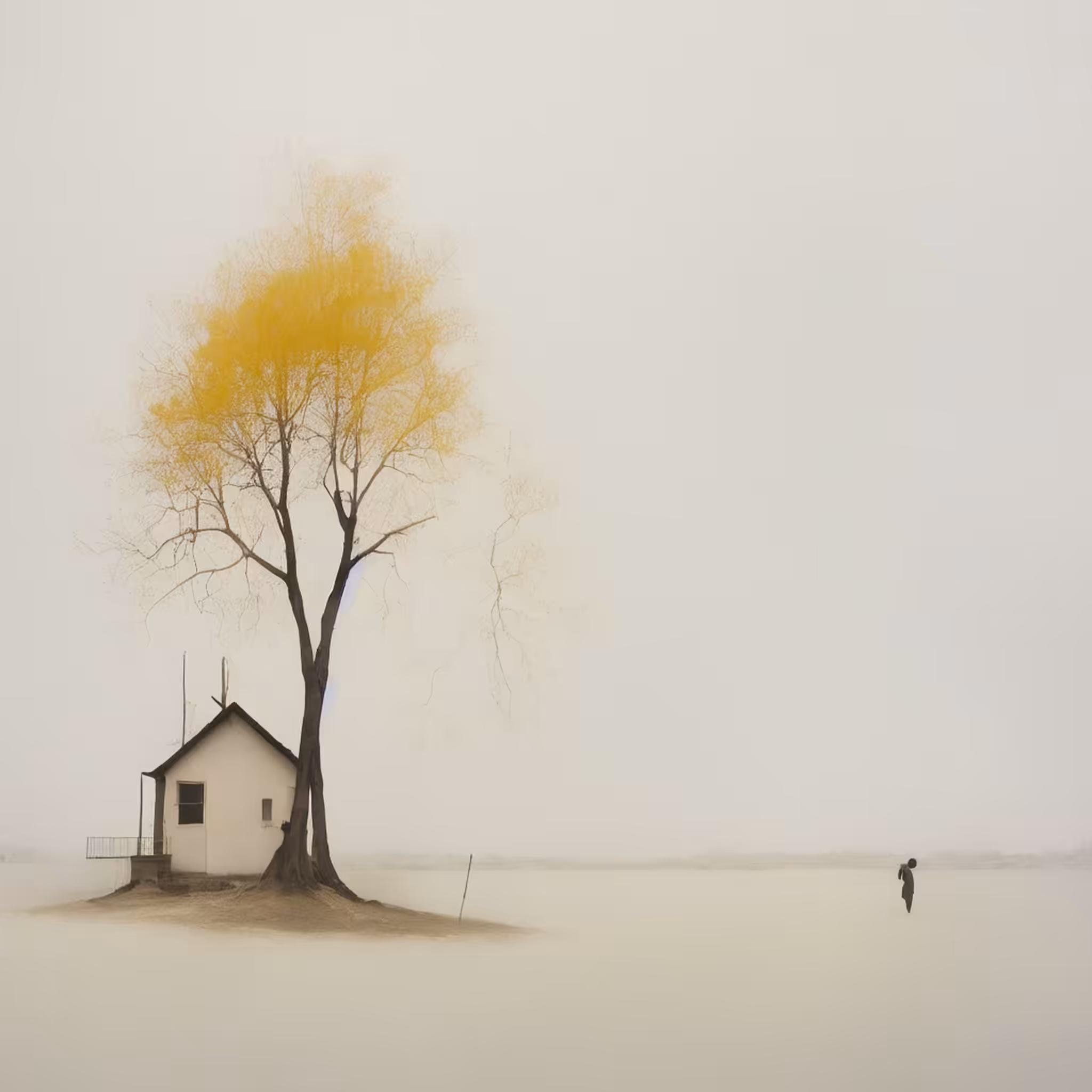 Yellow Trees and Houses - 1 #48
