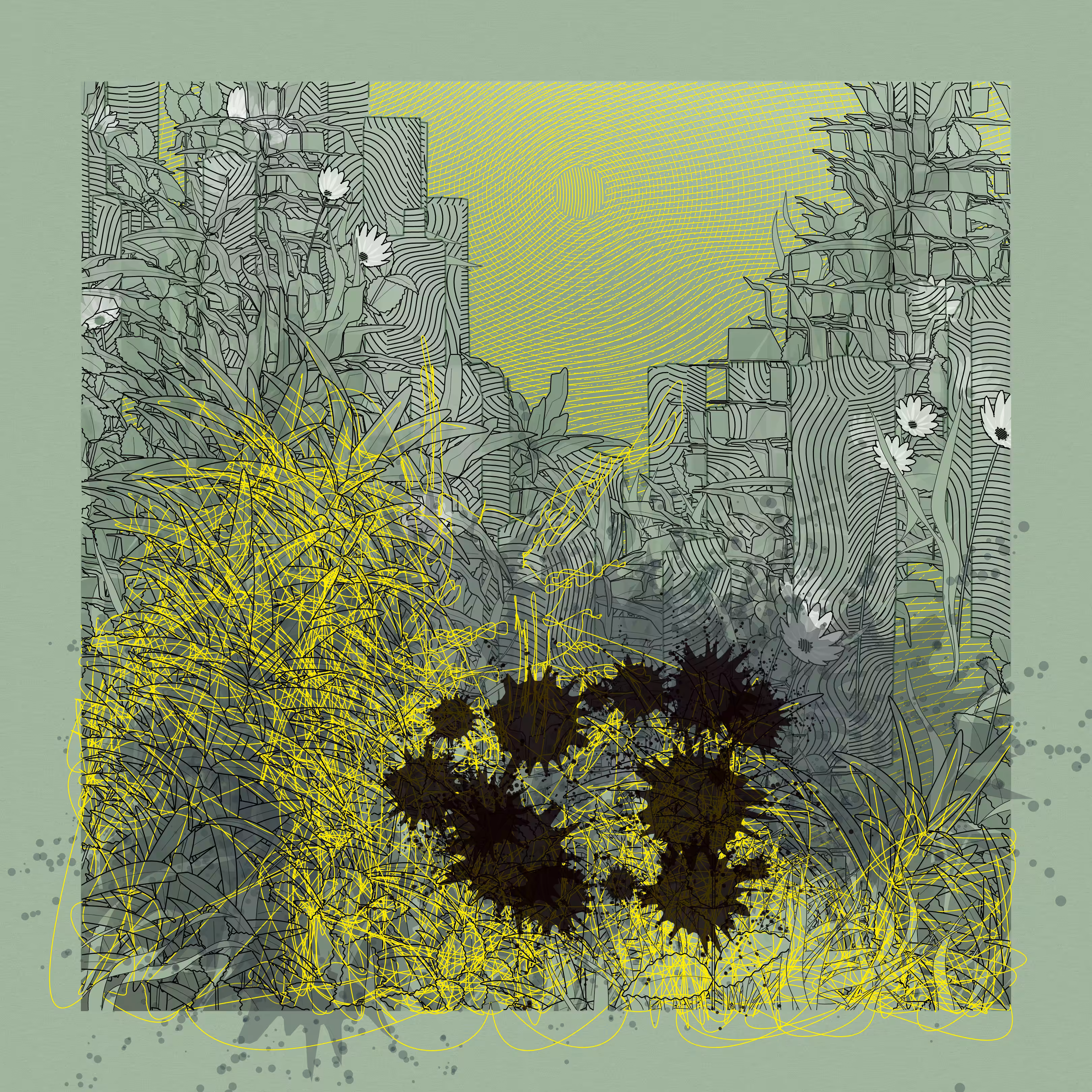 Landscape with Carbon Capture #10945