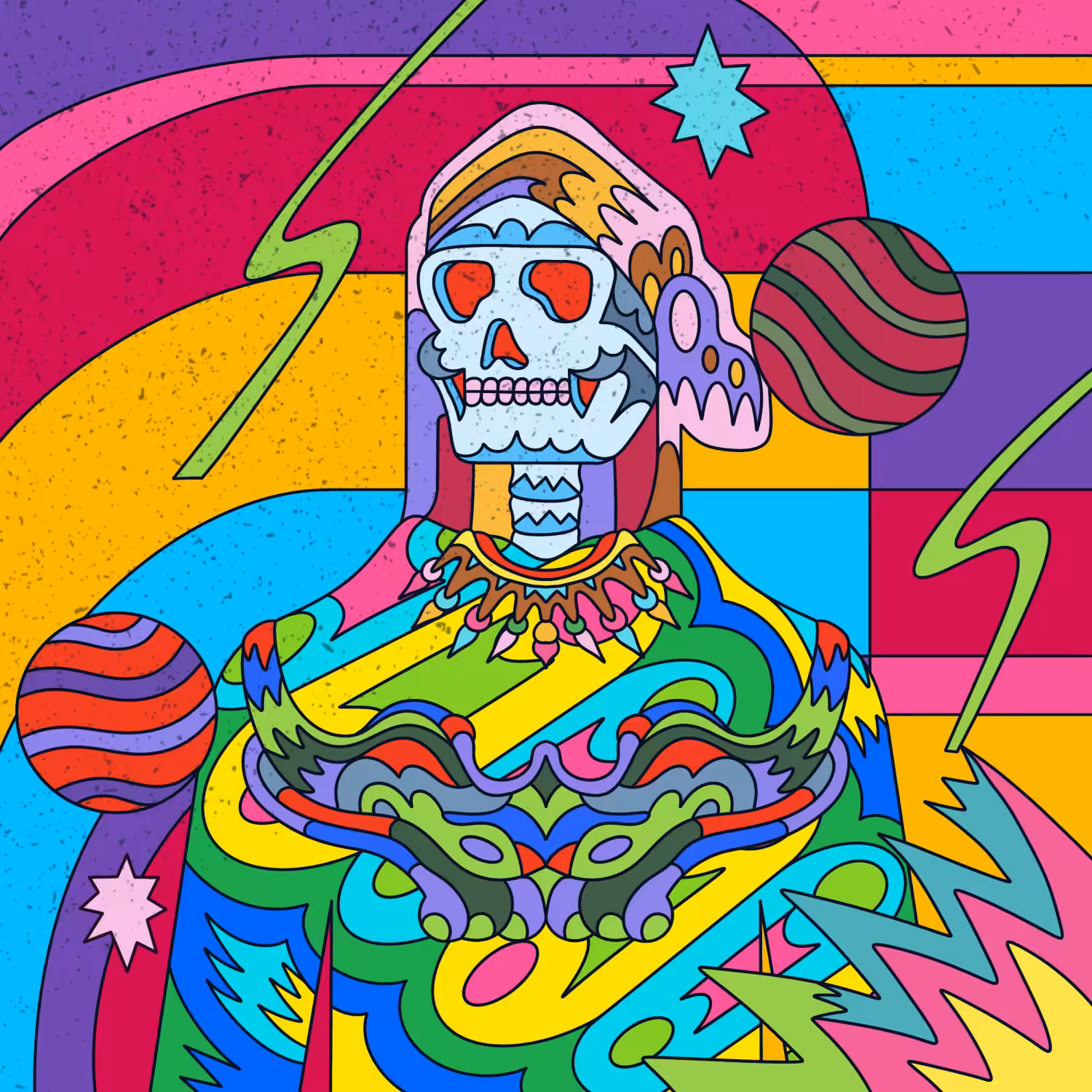 The Haze Skull #2257