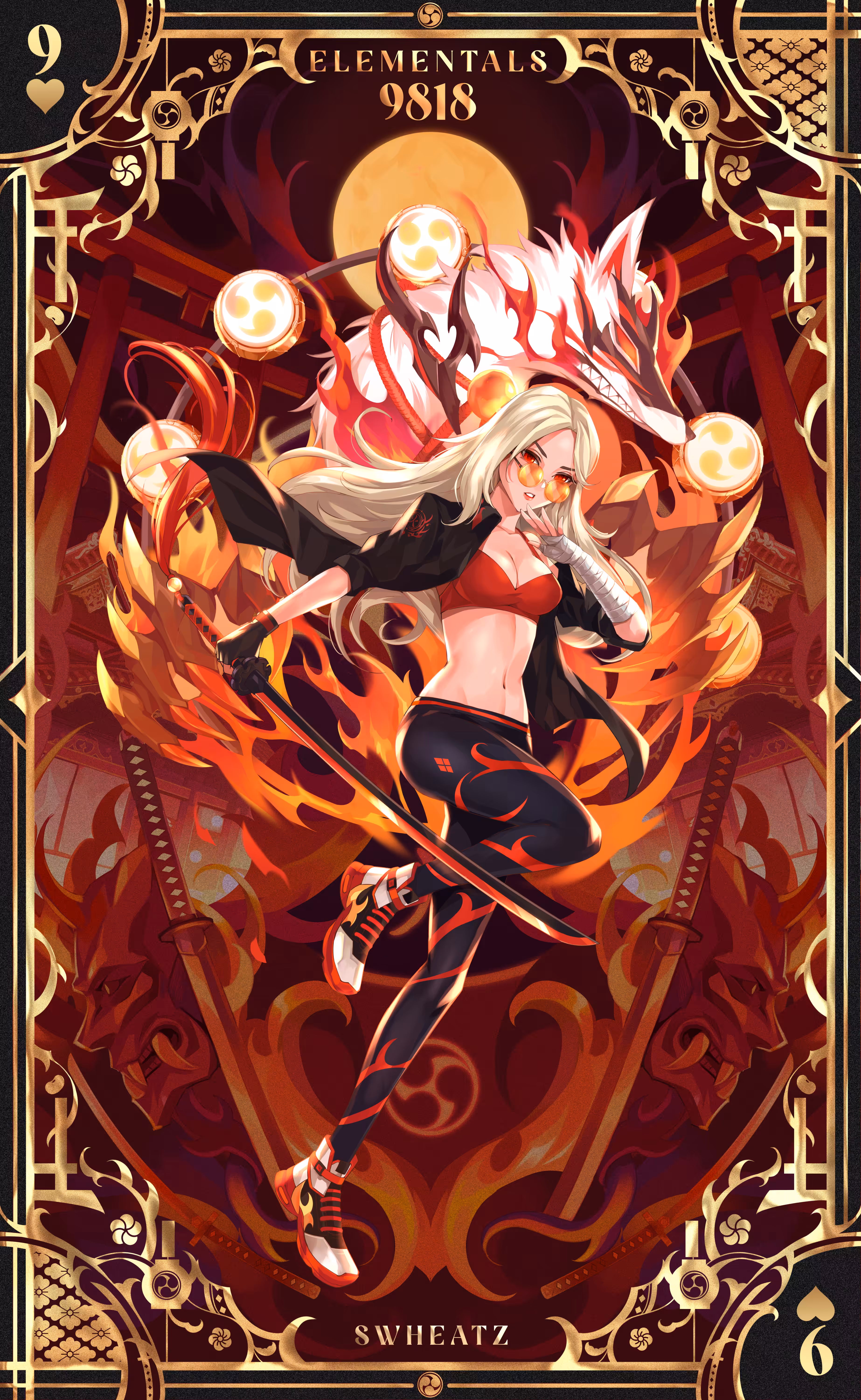 CARD DECK SW commission queue card #9/51