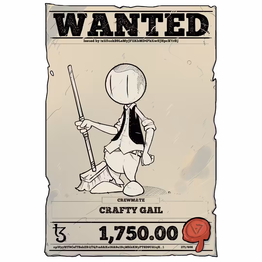 CRAFTY GAIL | TEZOS PIRATE 371/666