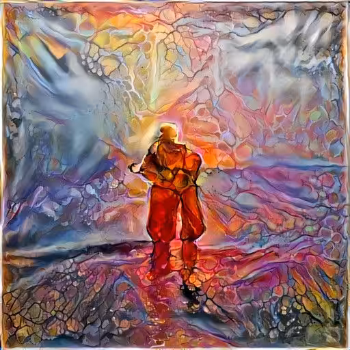 Man on a trip