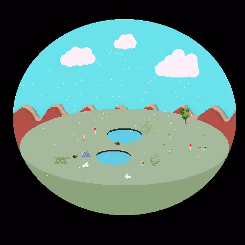 tiny terrarium world #6