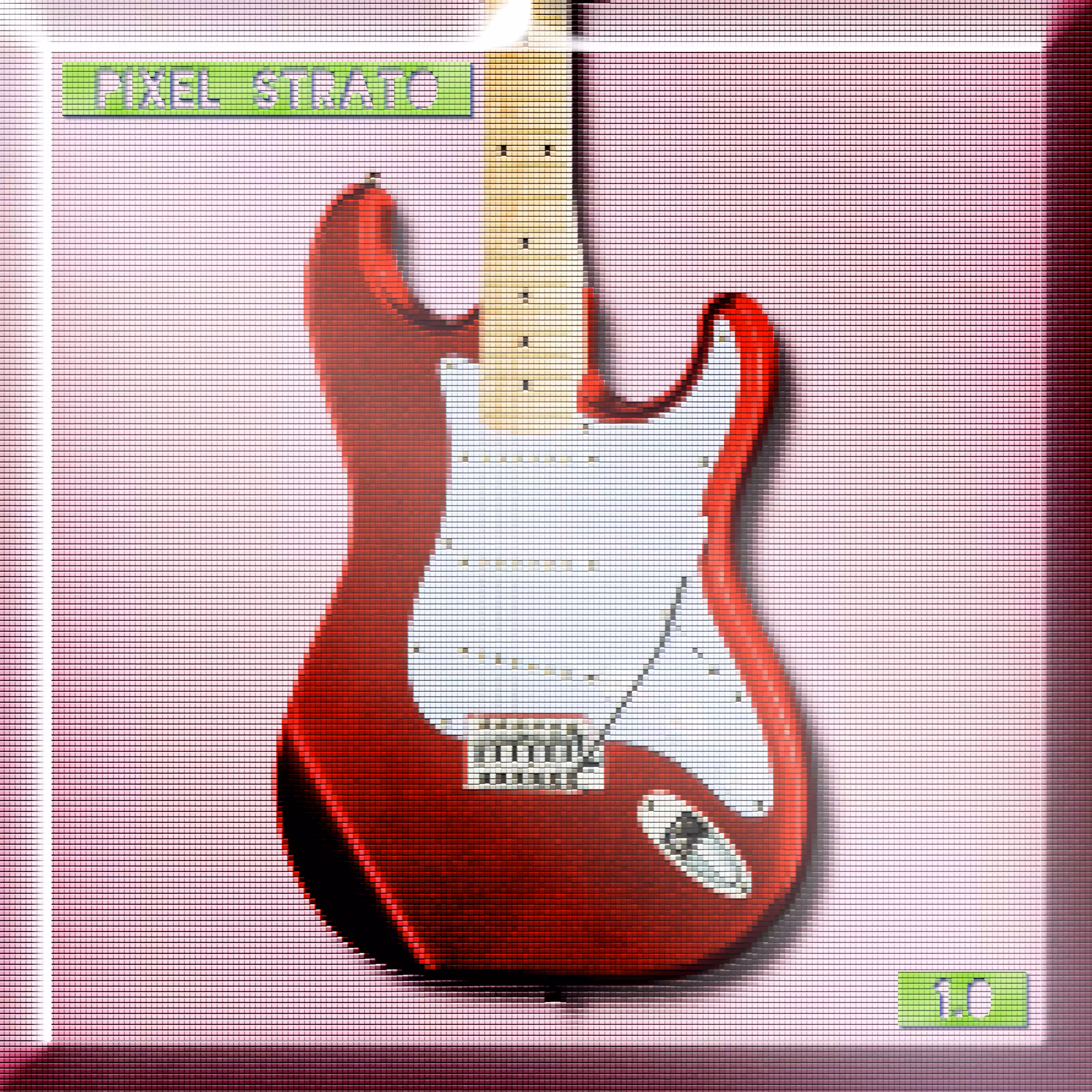 Pixel Strato 1.0 (Pixel Guitars)
