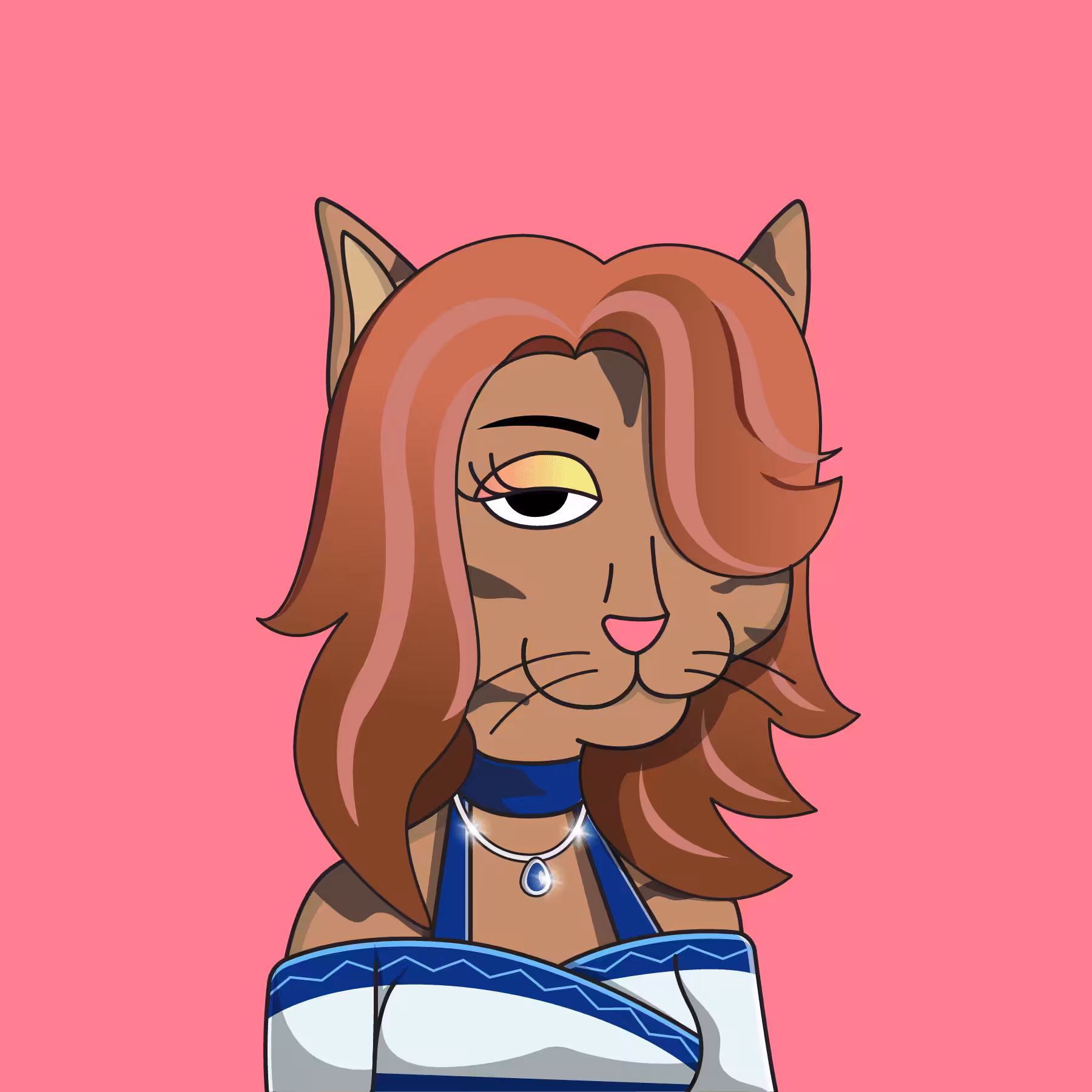 Girl Cat #359