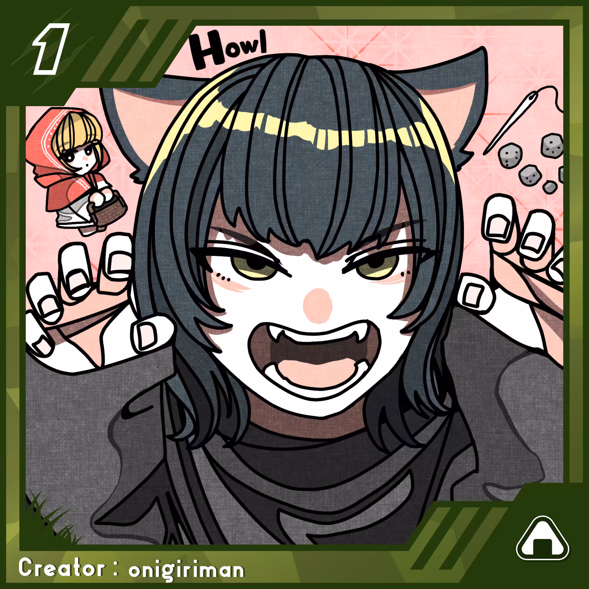 Myth Wolf Girl_NFTxC_02_01