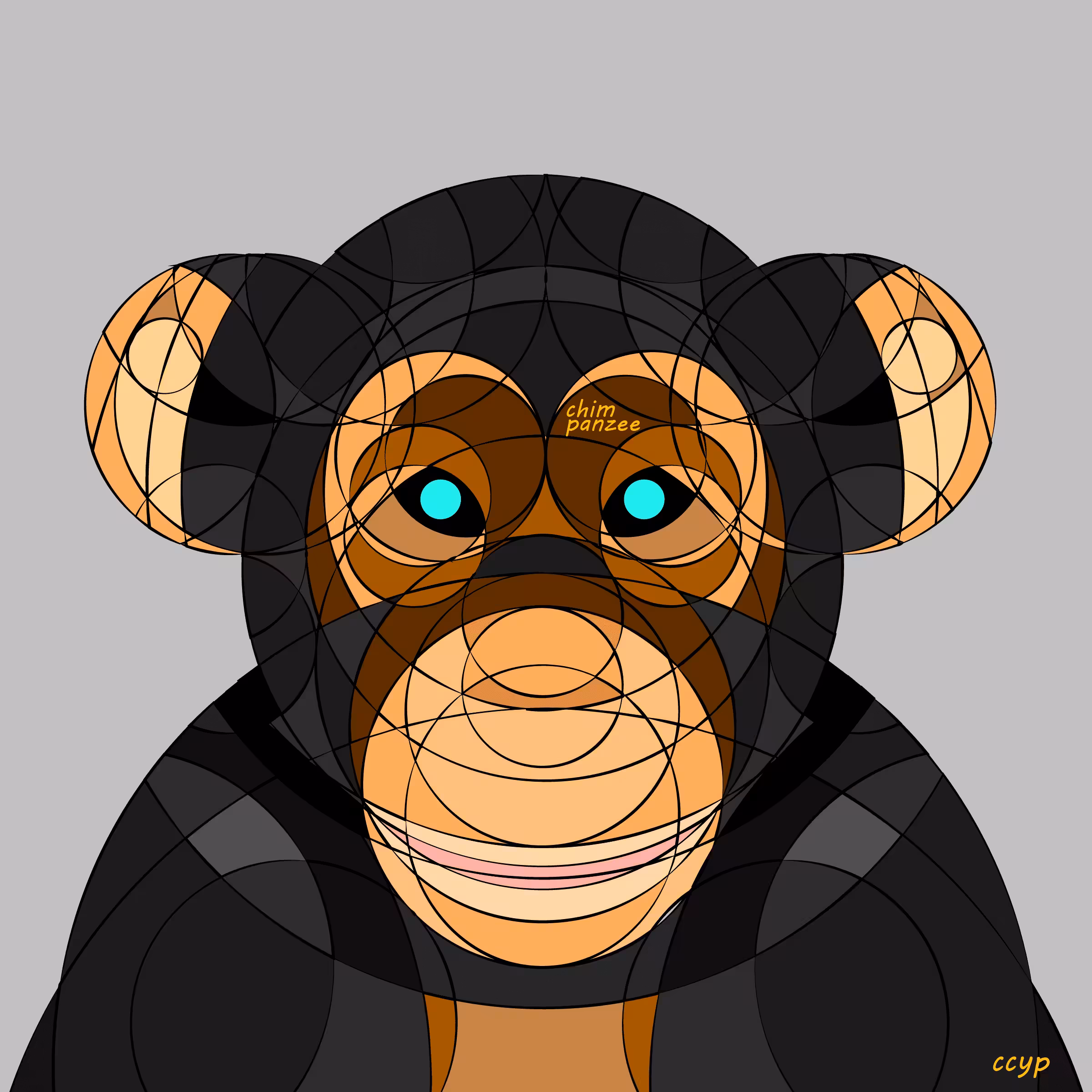 Animal Circle Illustration #028