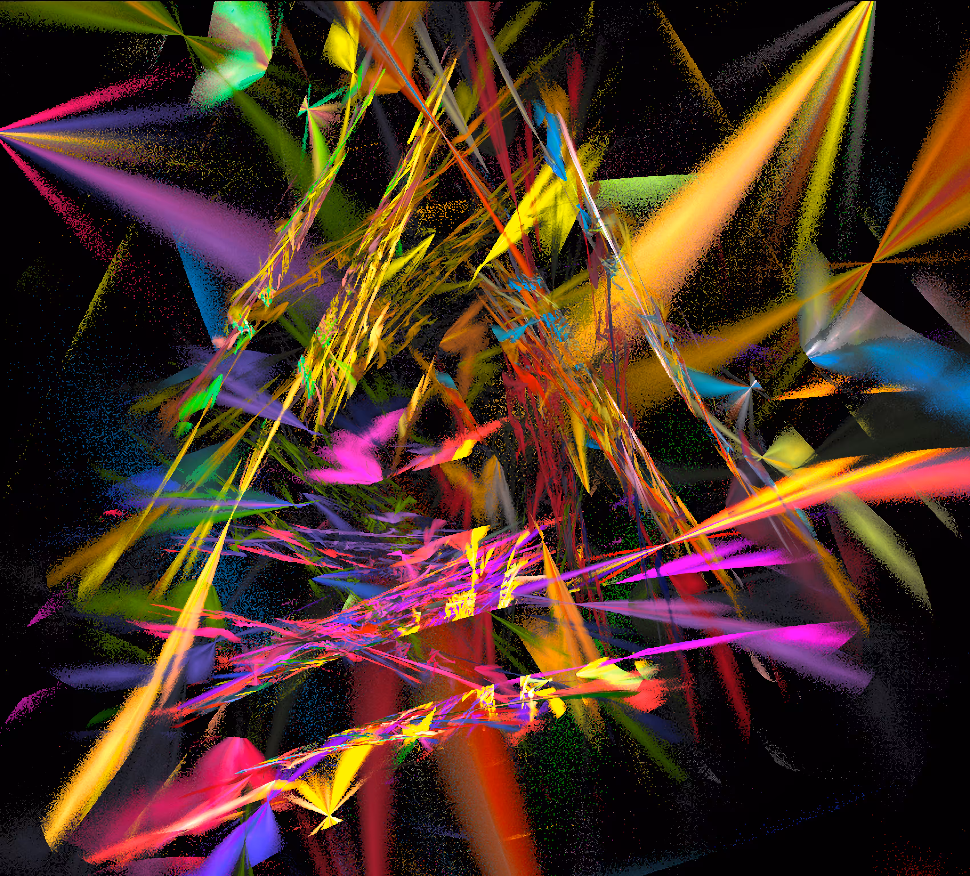 Raw Fractal Series - #086 - Triangulate
