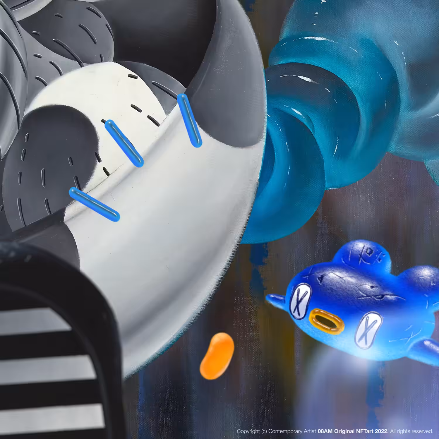 Blue In the Art