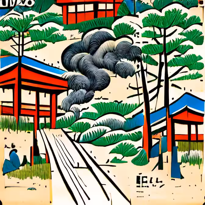 Ukiyo-e Landscape 3