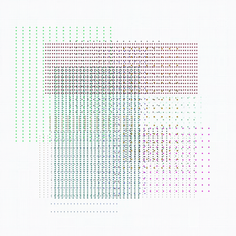 pointillist patchwork #42