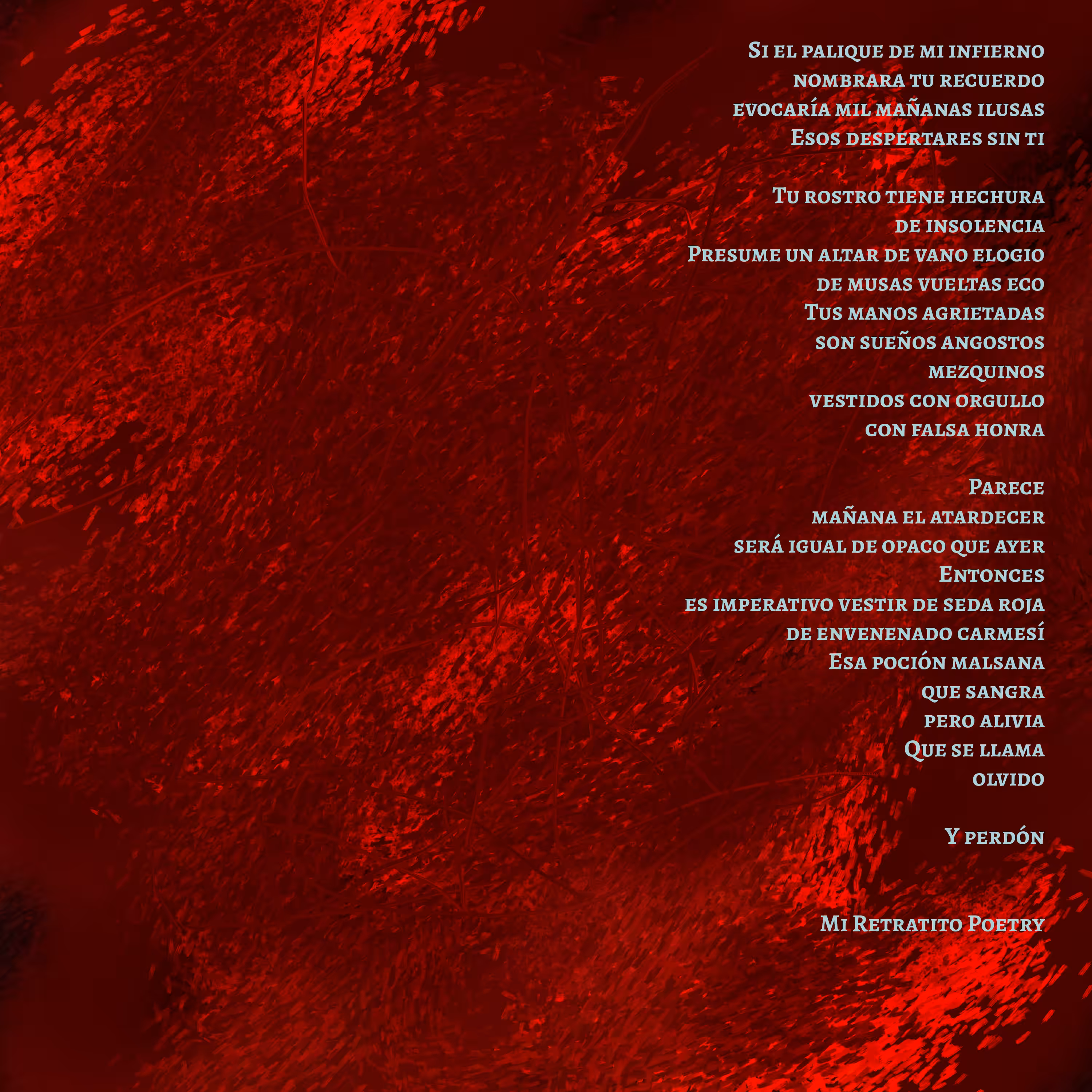 Poción / Seda roja