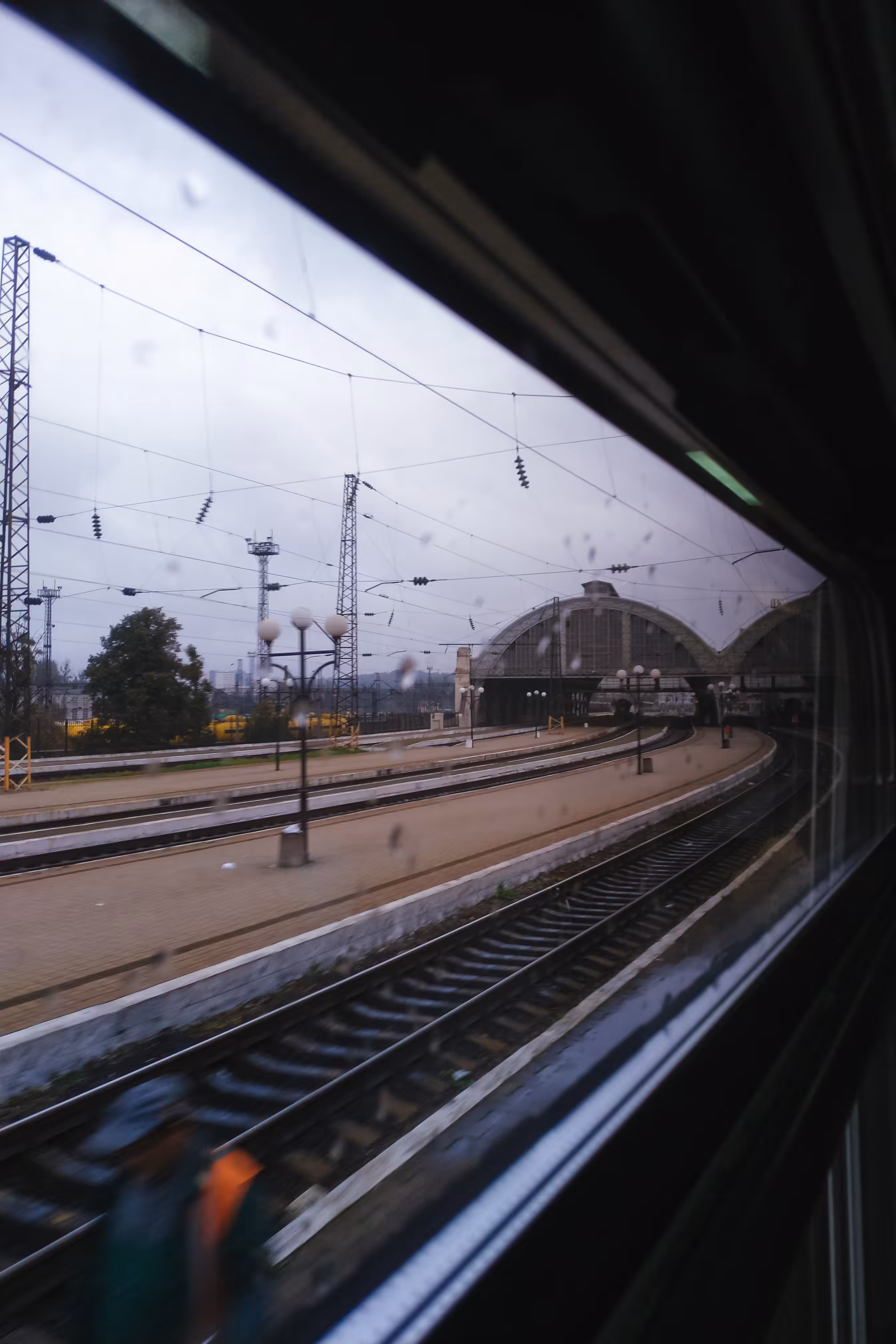Railway worker, Lviv, Ukraine
