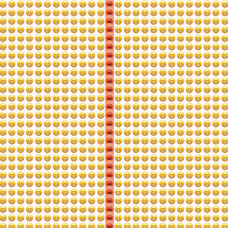 Elementary Cellular Emoji Automata #257