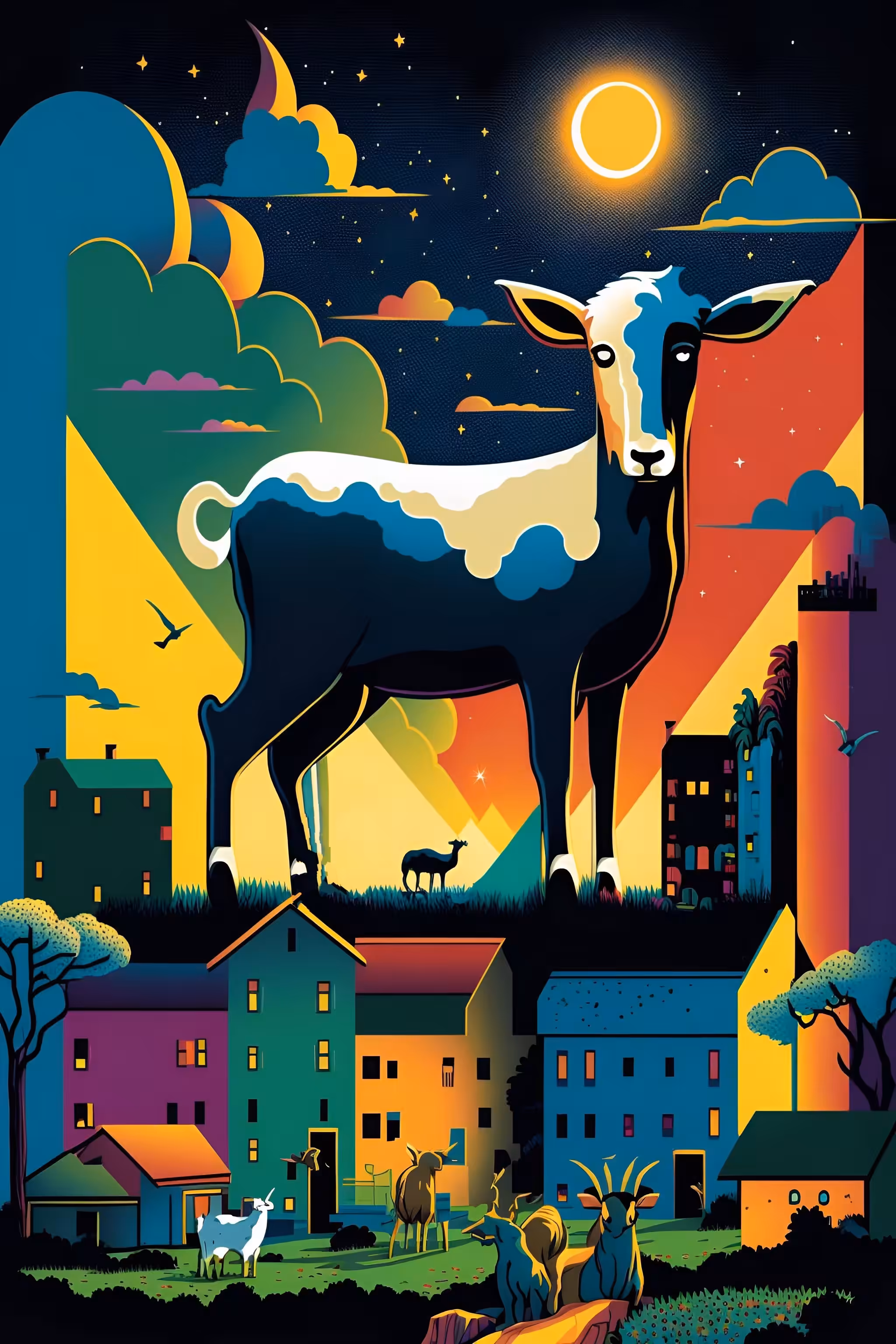 the goat god
