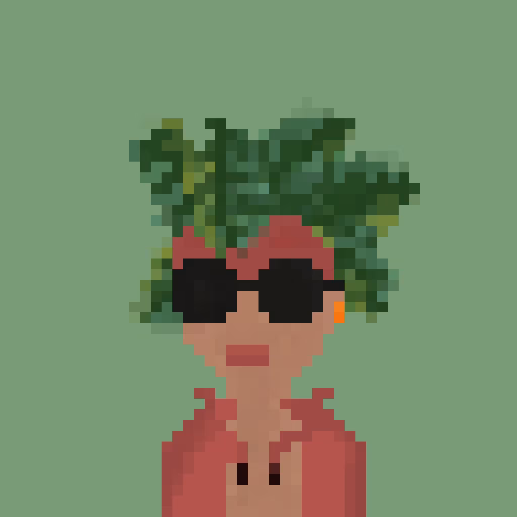 VHP#16 spinach head