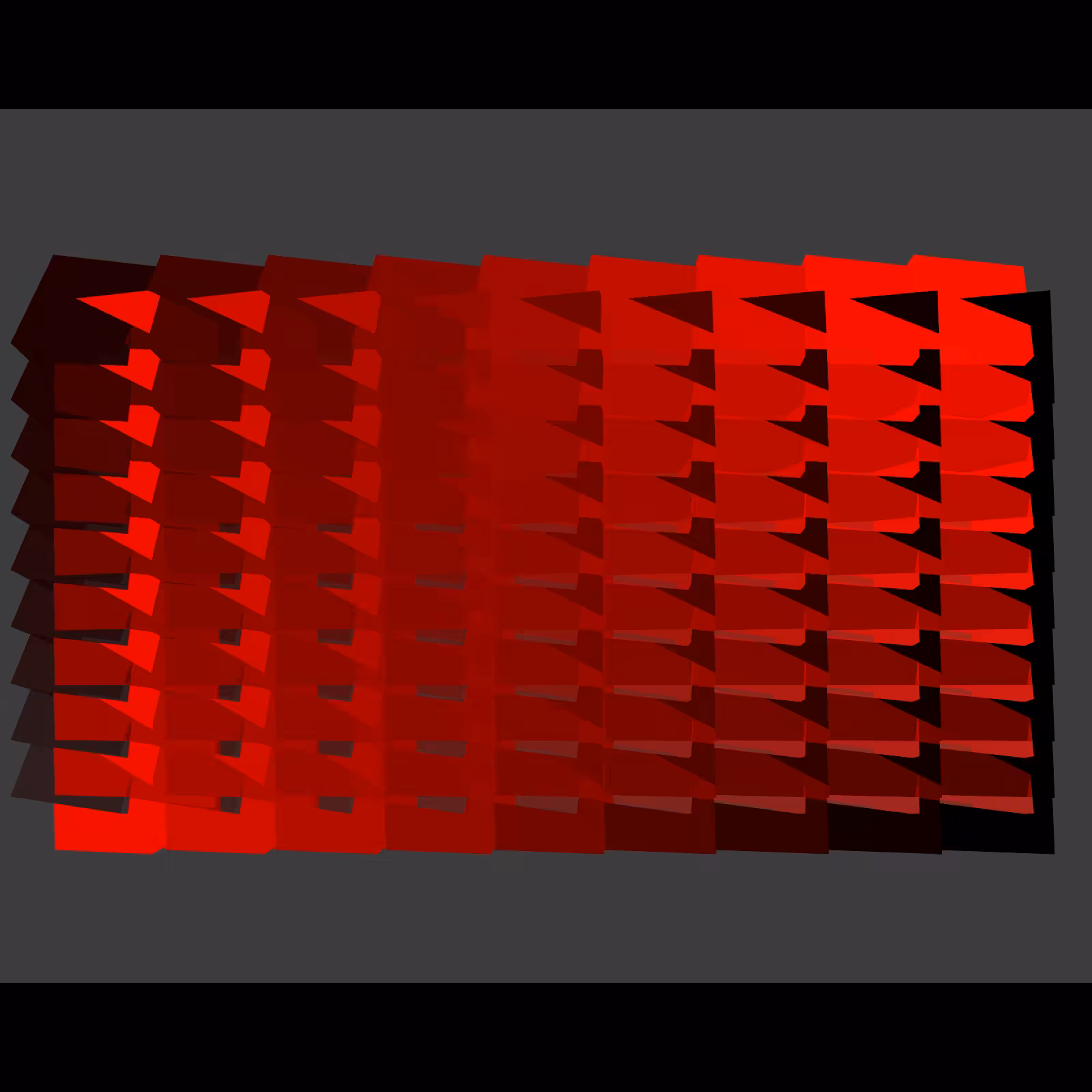 Red Kinetic Art #2
