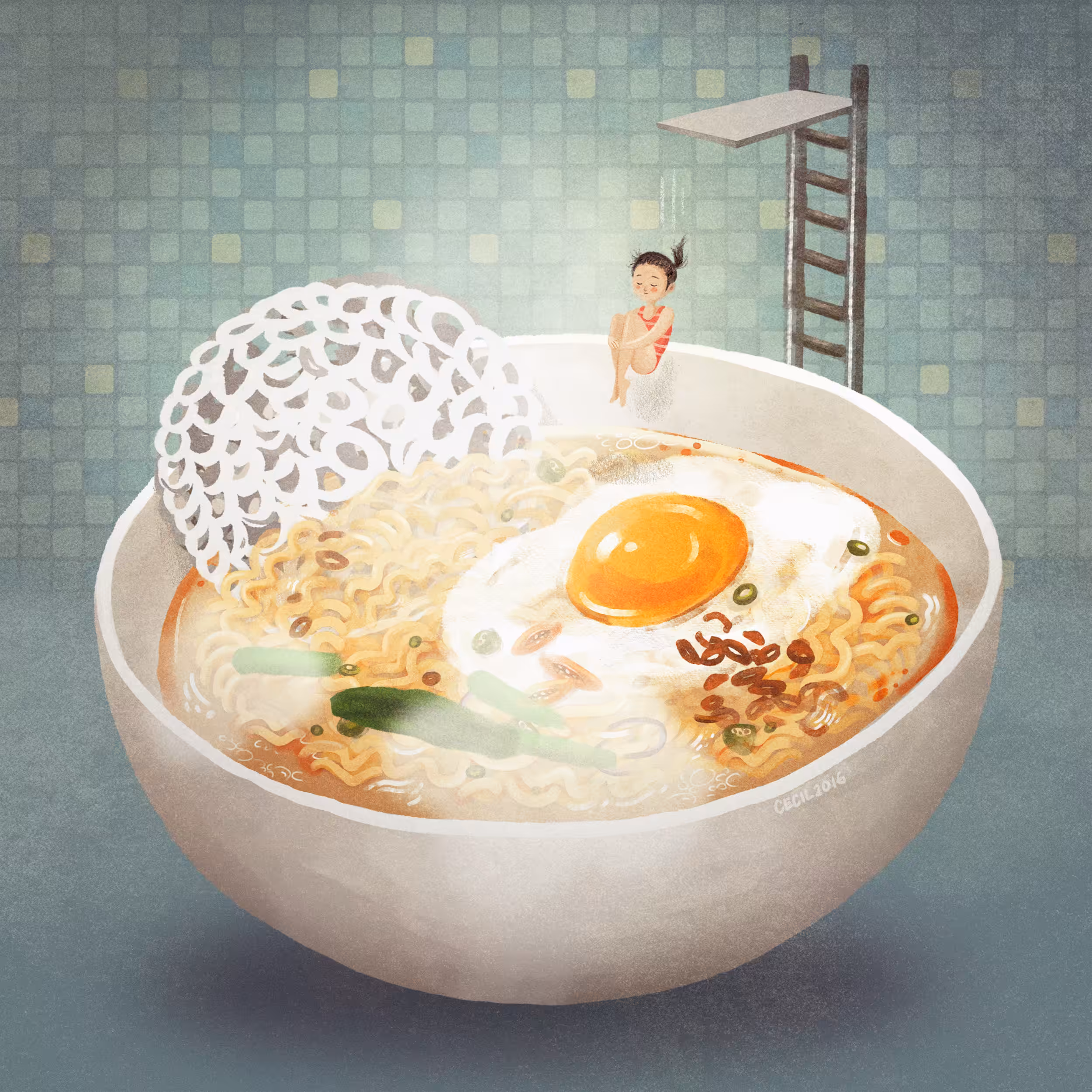 Comfort me, comfort food