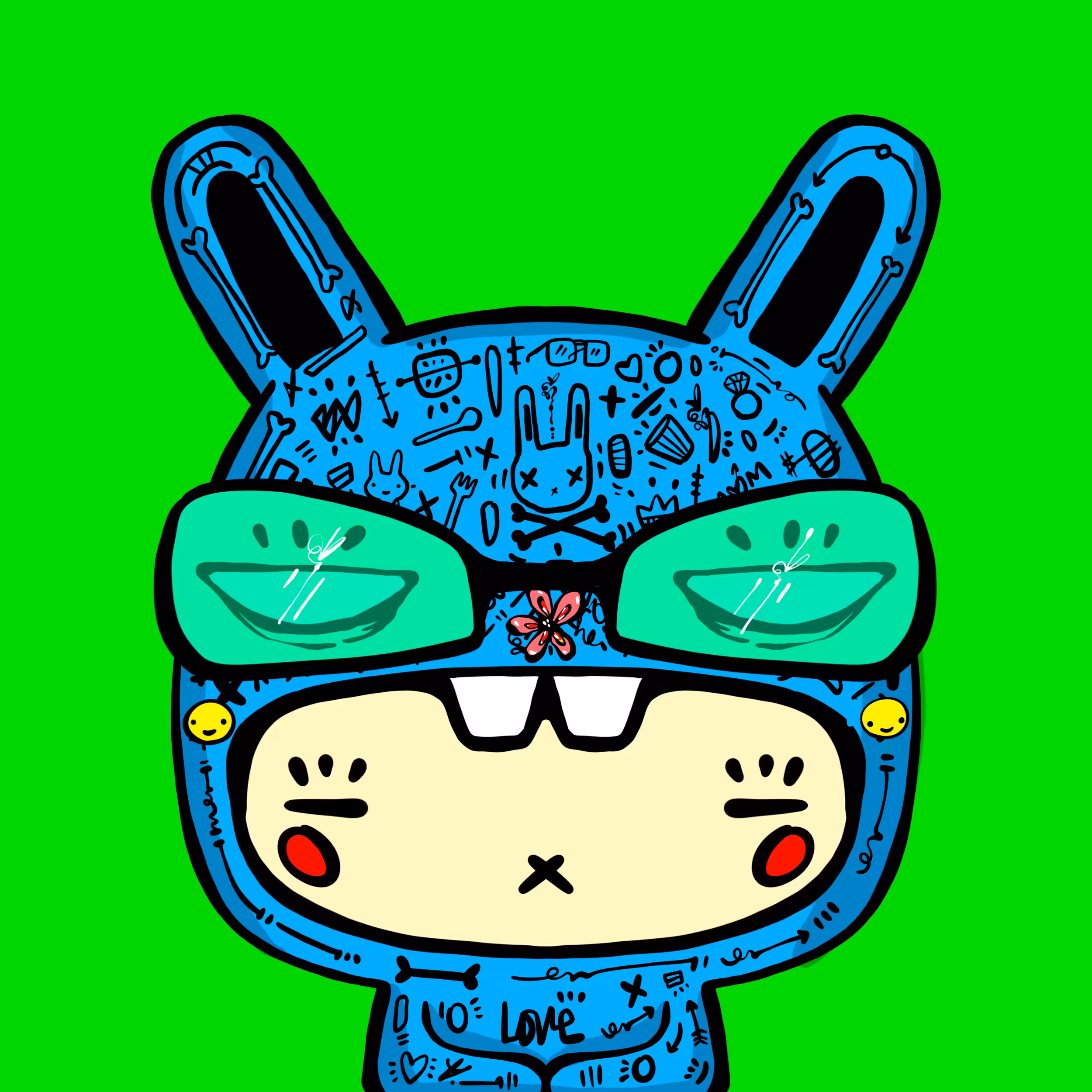 TOKYO PUNKS | BAD BUNNIES: TKP BAD BUNNY #0503
