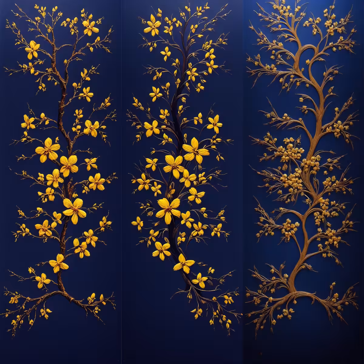 Blossoms at night #4