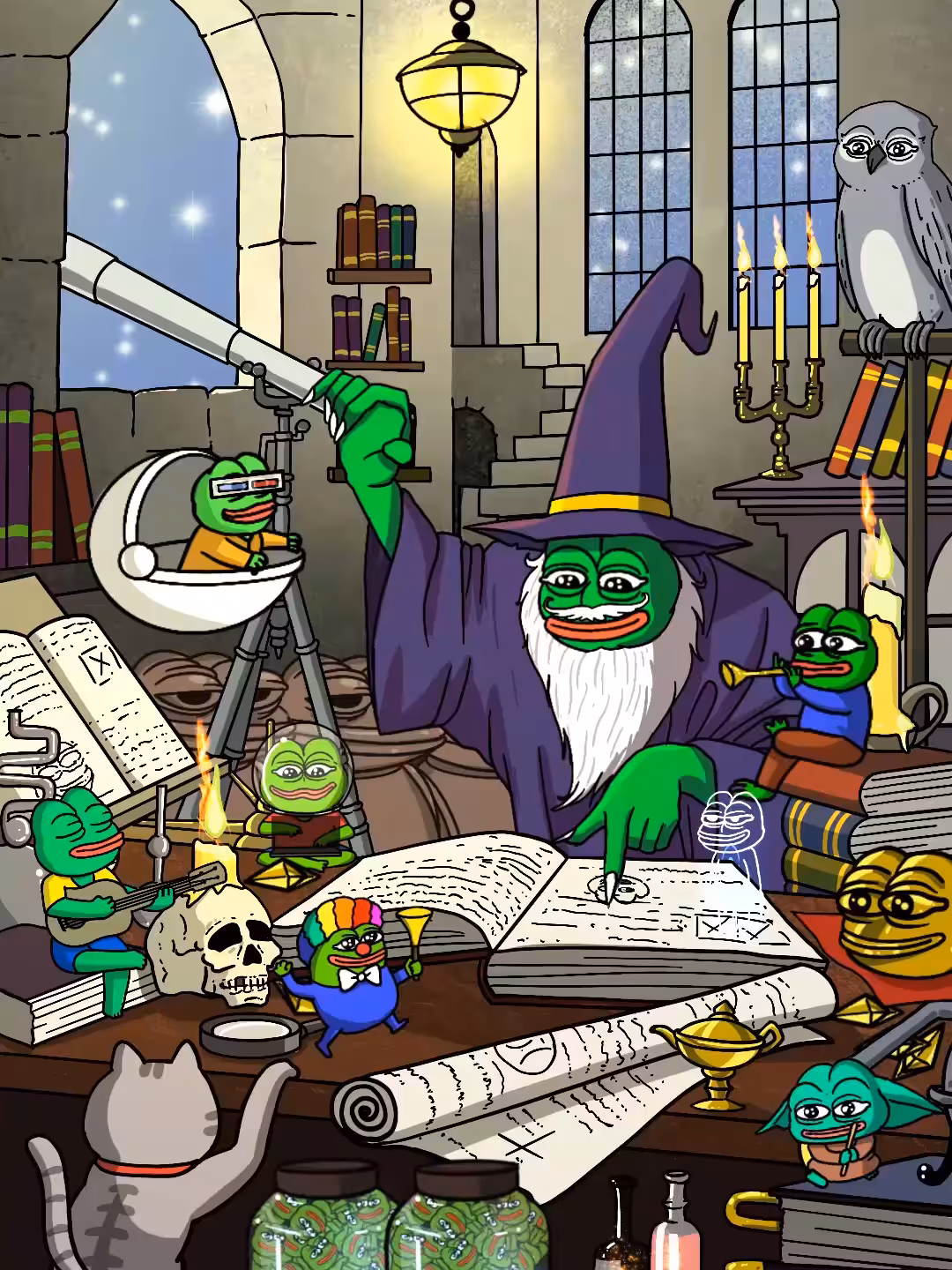 WIZARD PEPE