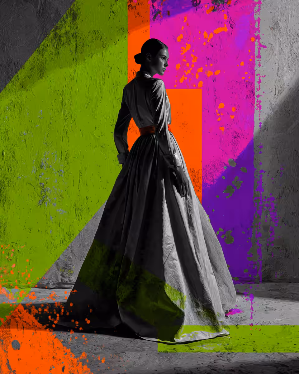 Color Block Elegance