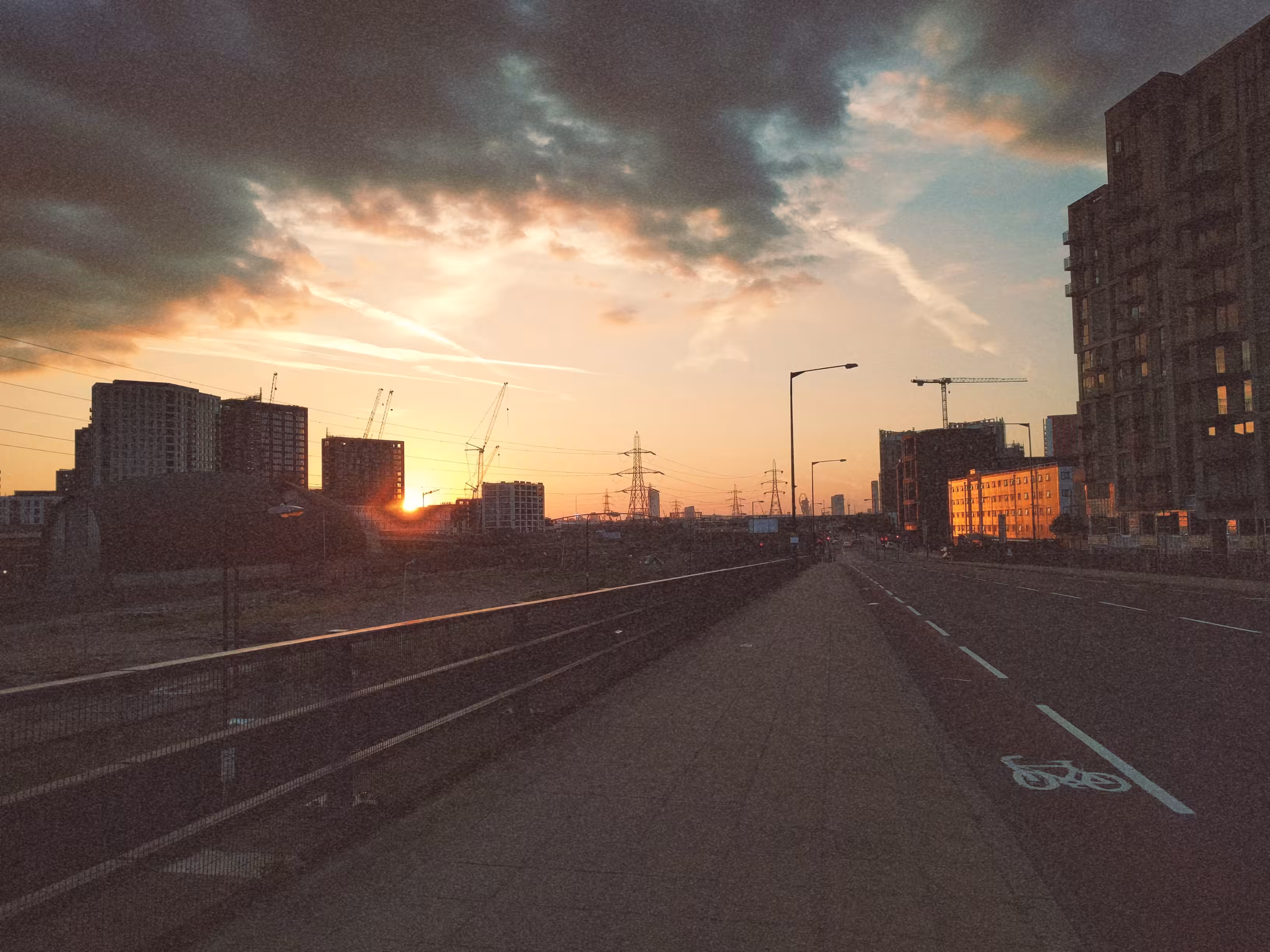 Grainy Sunset
