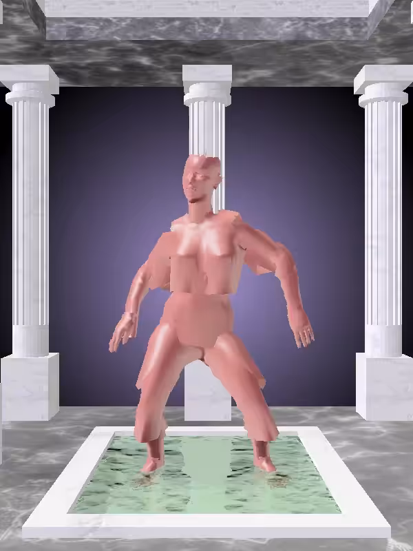 HeavenComputer: The Dancing Sealwax Red Woman #4792