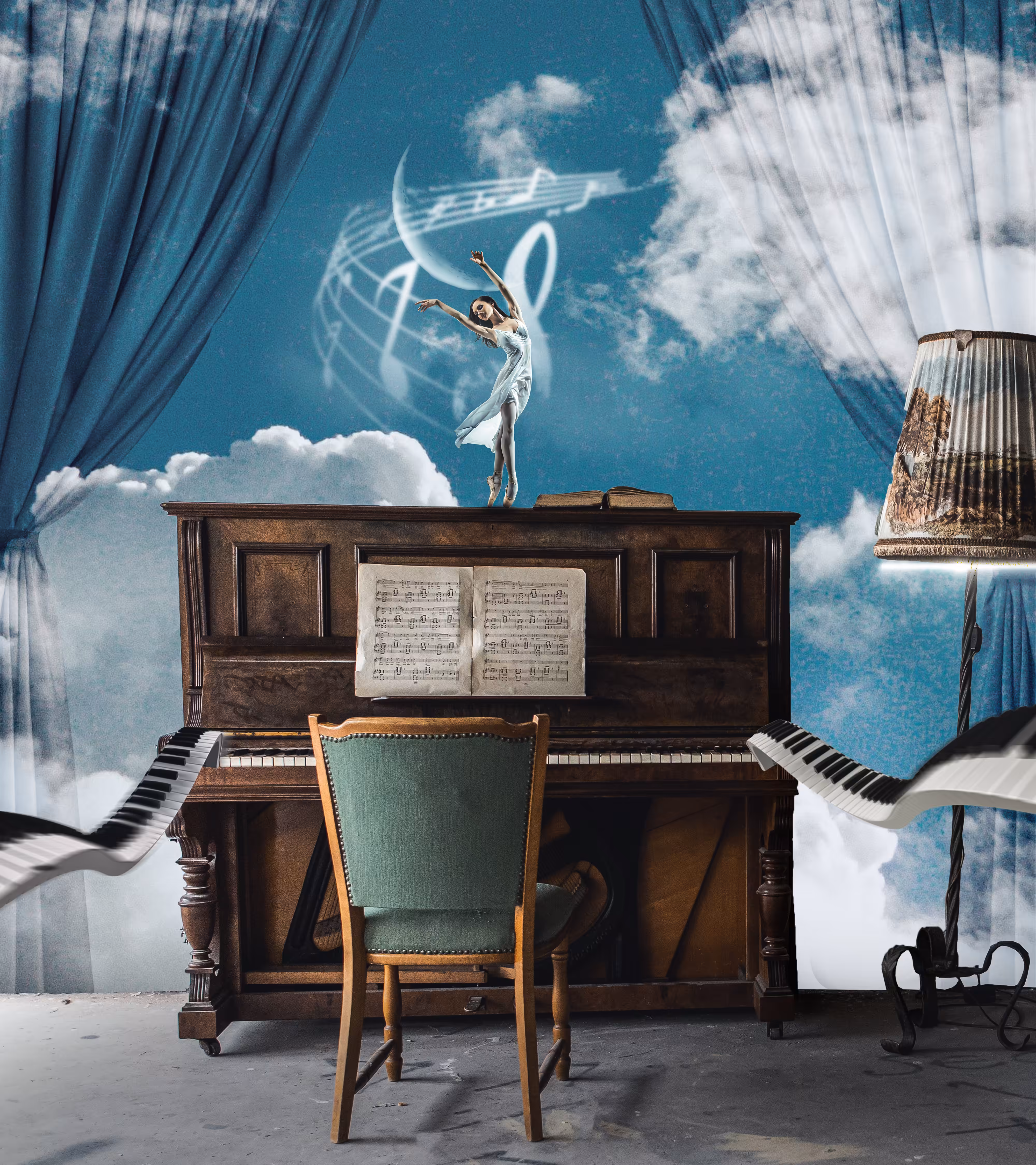 PLAY MUSIC TOWARDS THE SKY