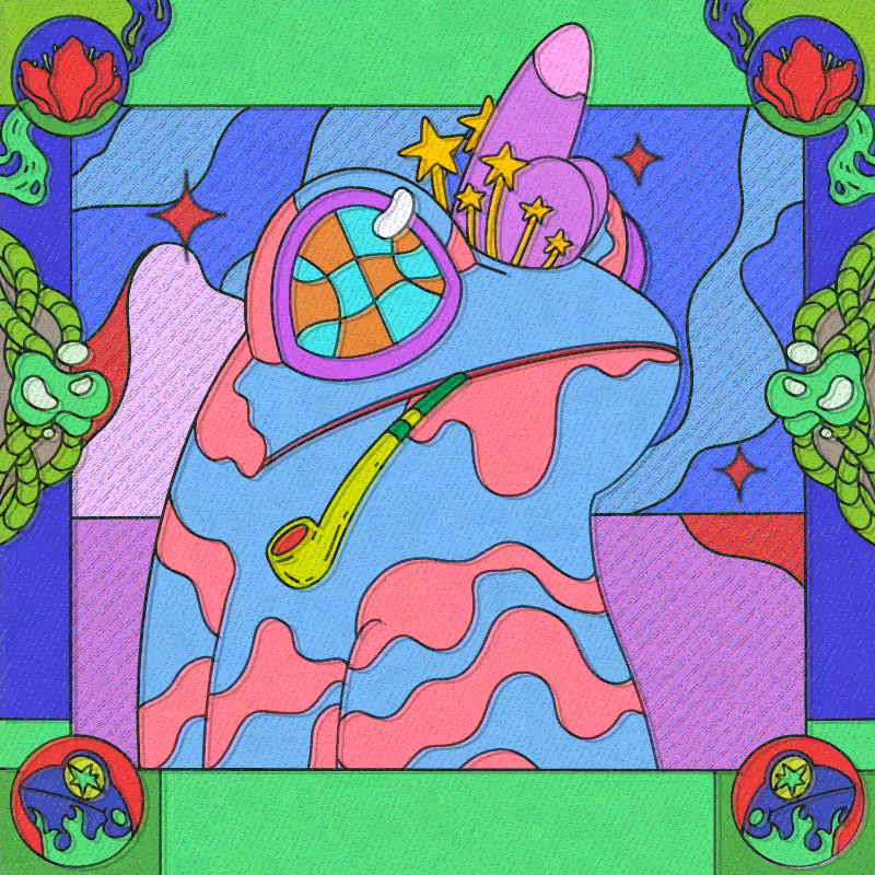 Blue Toad #70