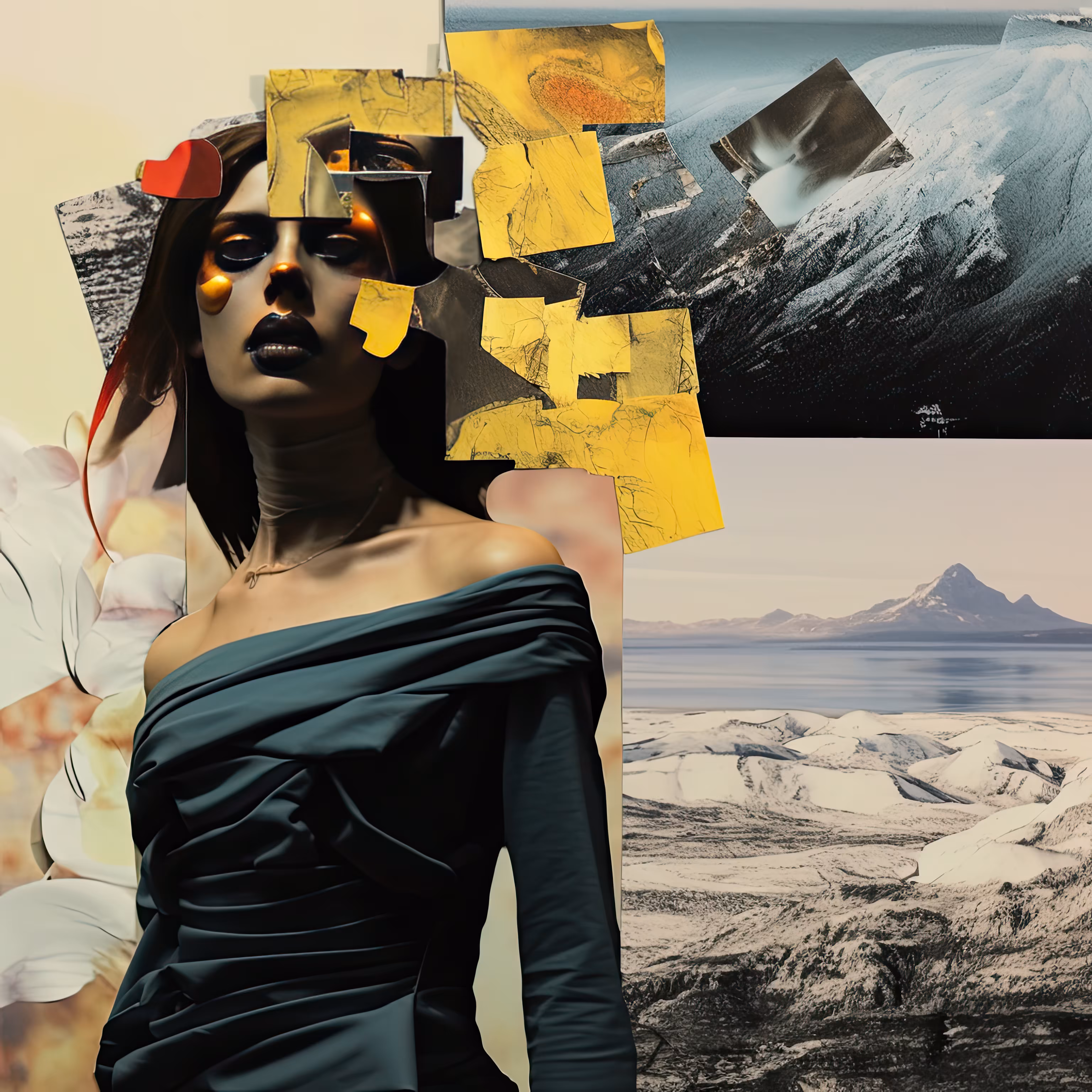Beautiful Collage in Landscape