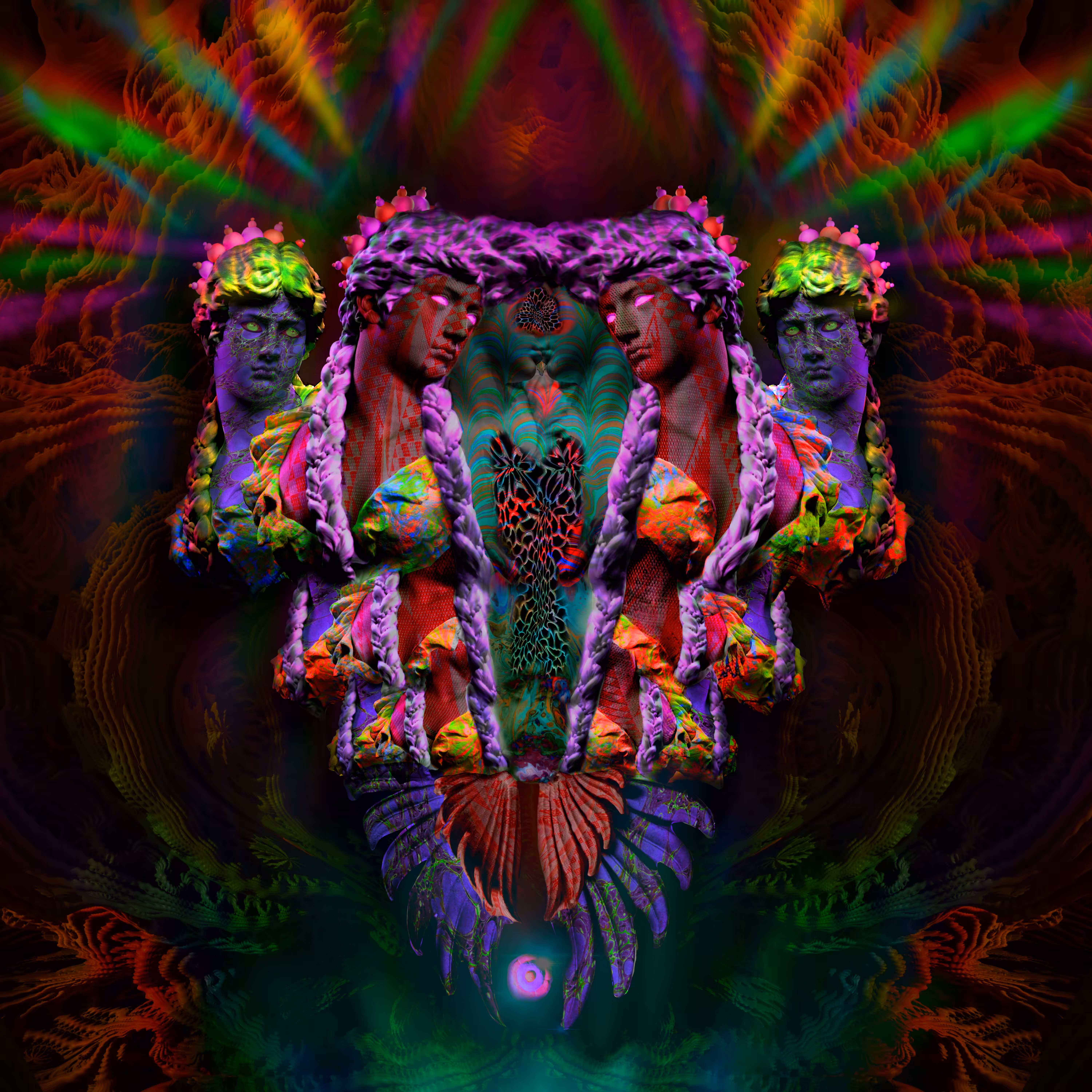 Busted! #36 "Luminous Self Reflection Intertwined"