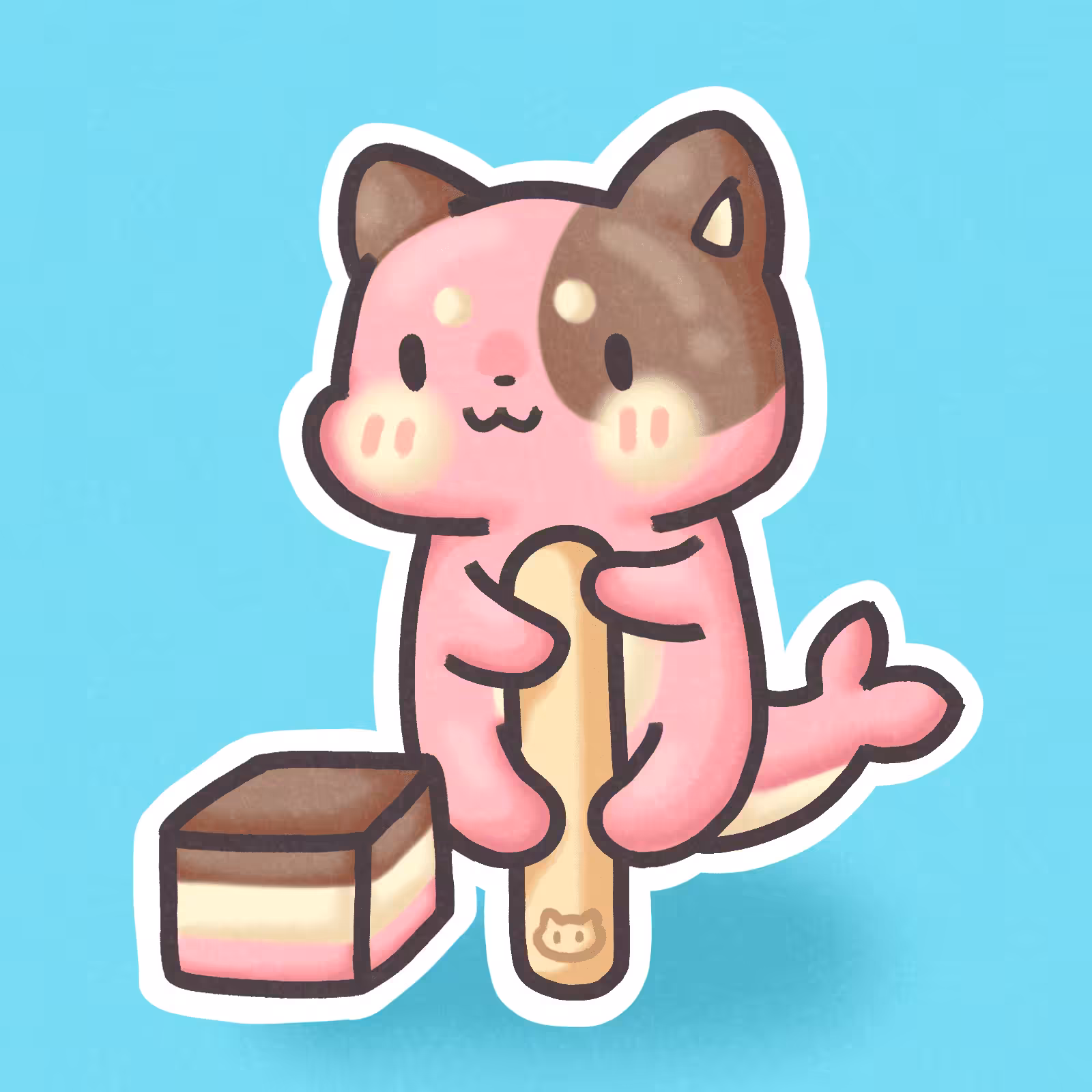Jaboo neapolitan popsicle #047