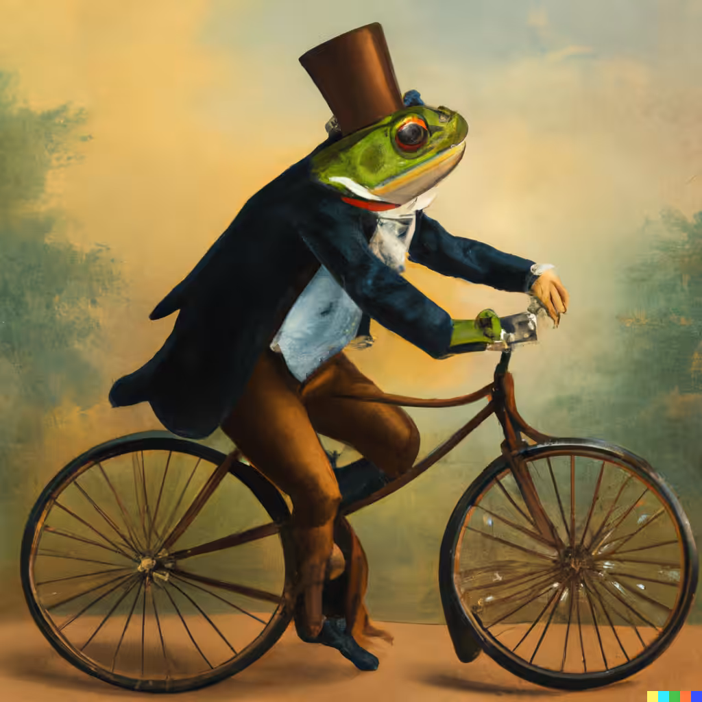 Speeding Judge Frog