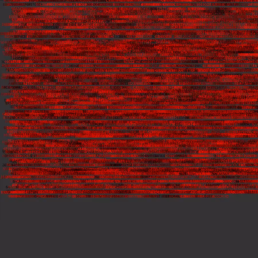 Painting by Random Hexadecimal Numbers #11