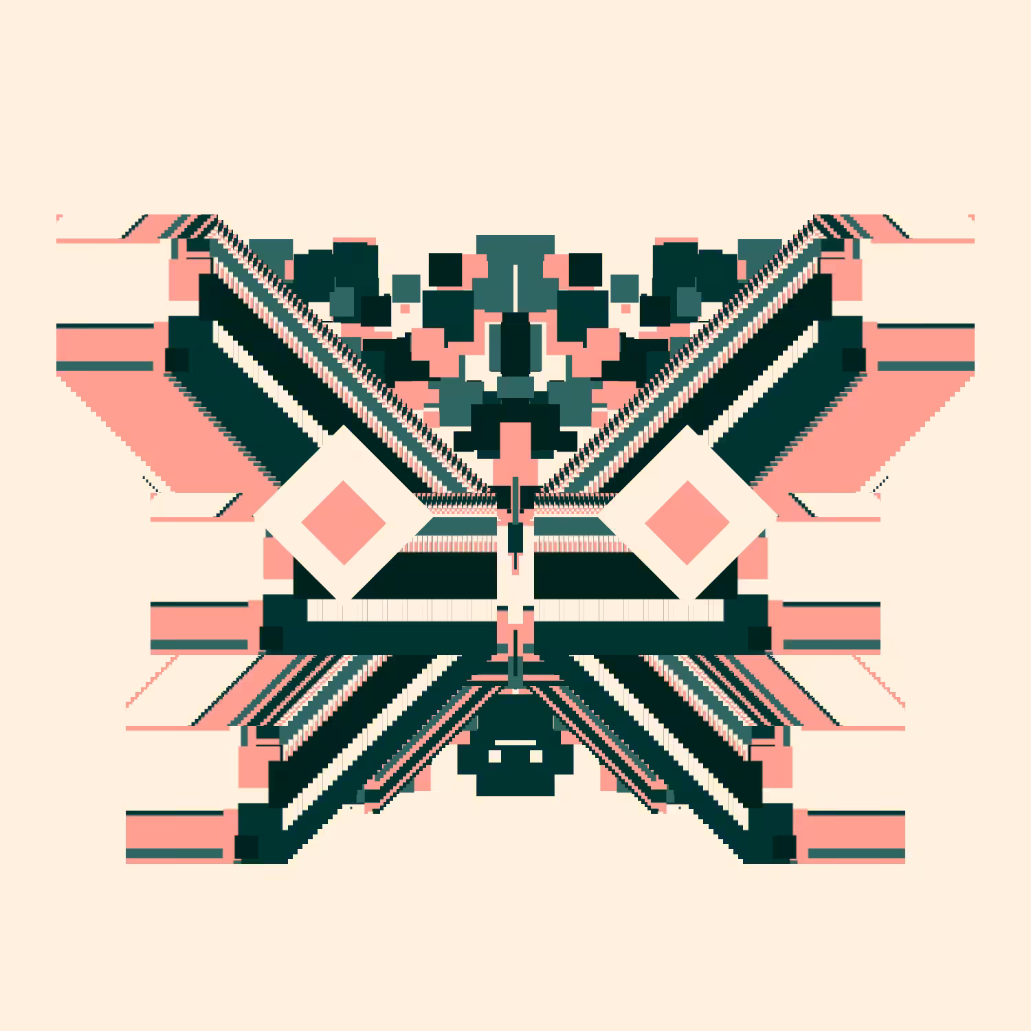 Glitchy Masks #40