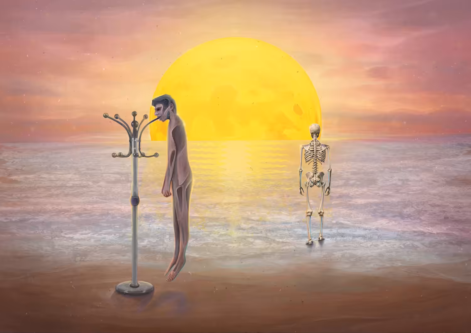 Bloody beach