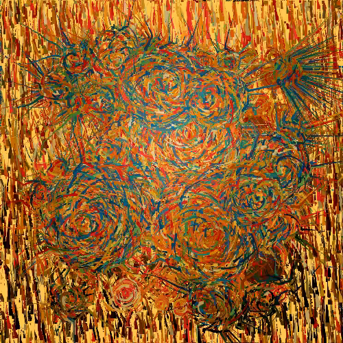 Polluted Sunflowers #55