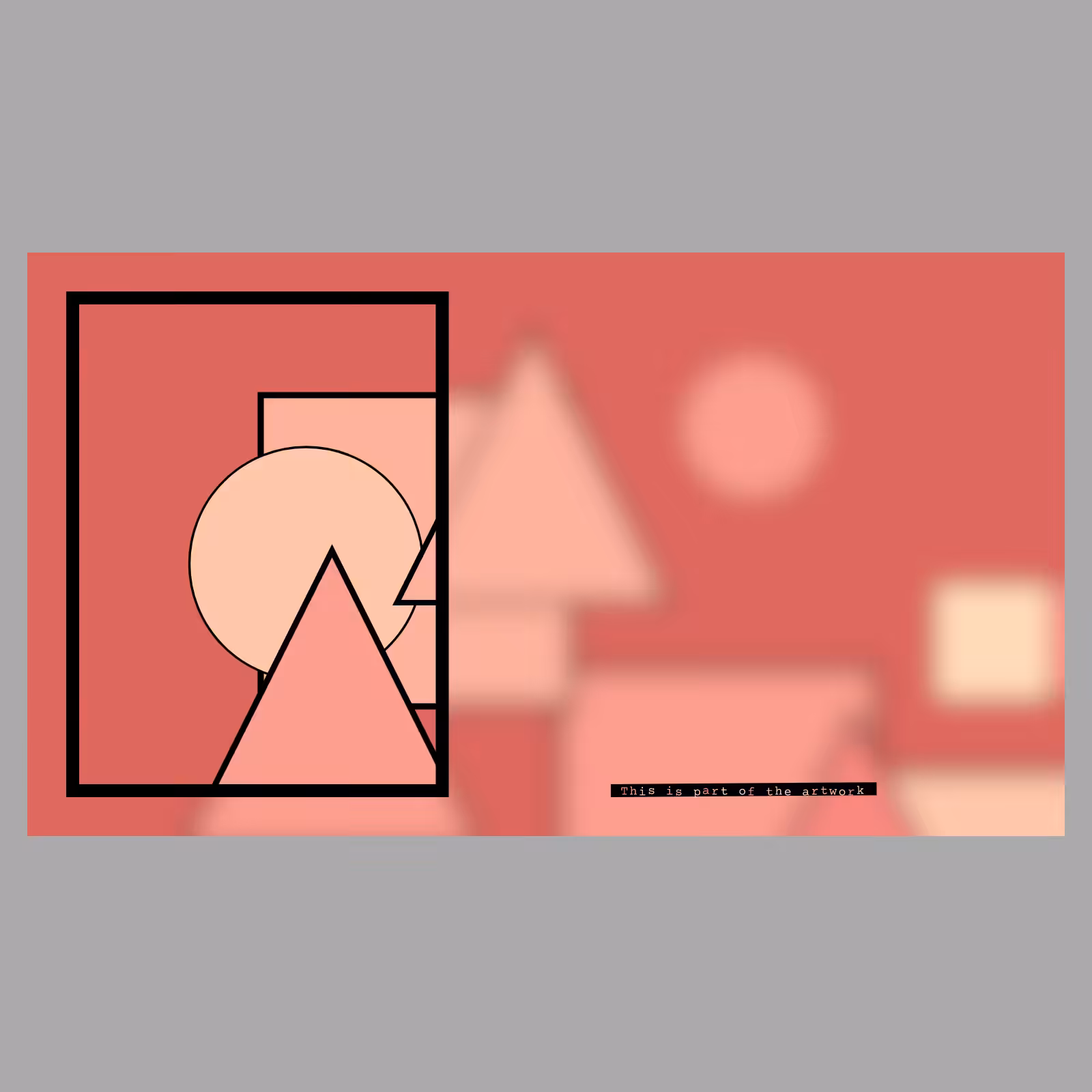 This is part of the artwork #14