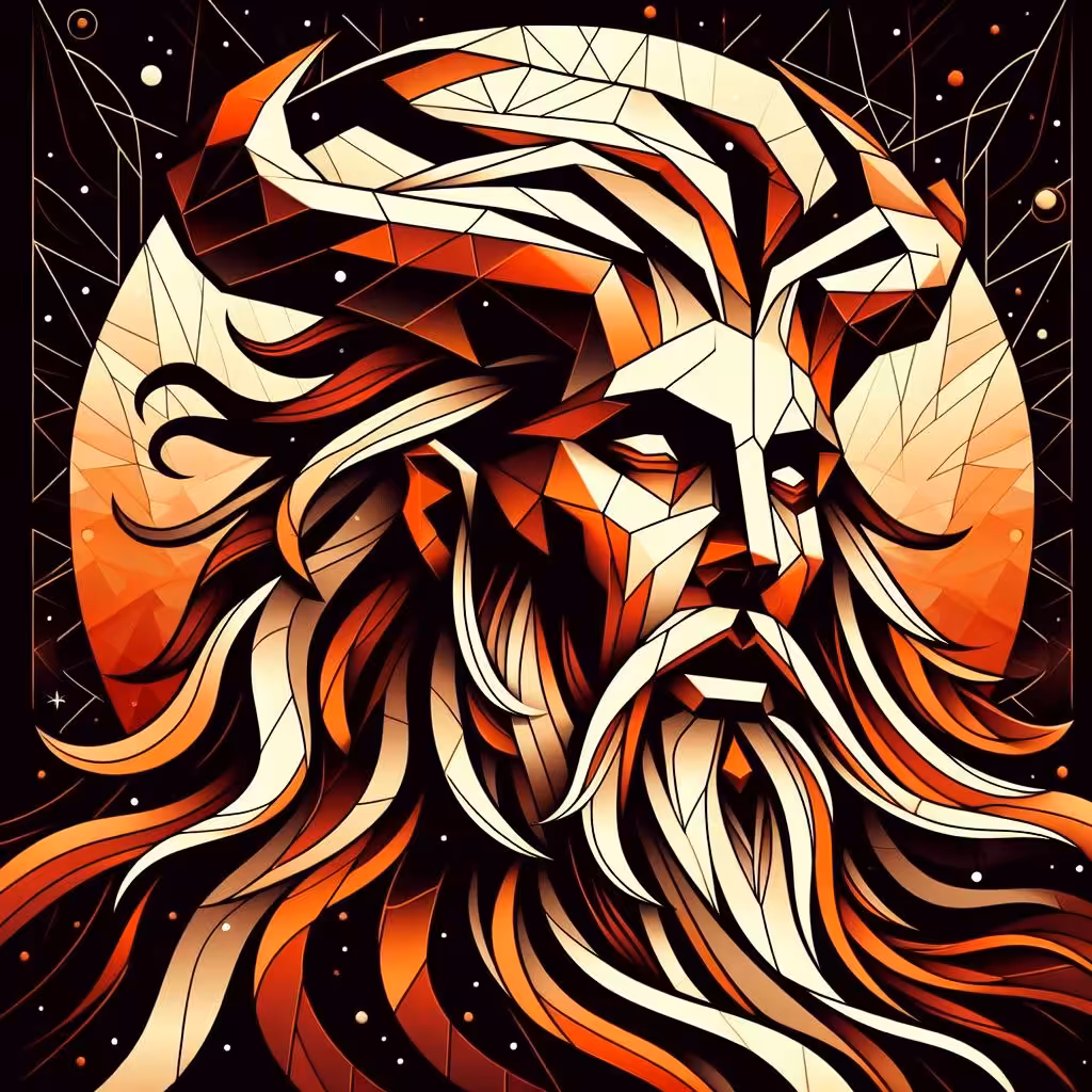 Geometric Divinity: Odin #2