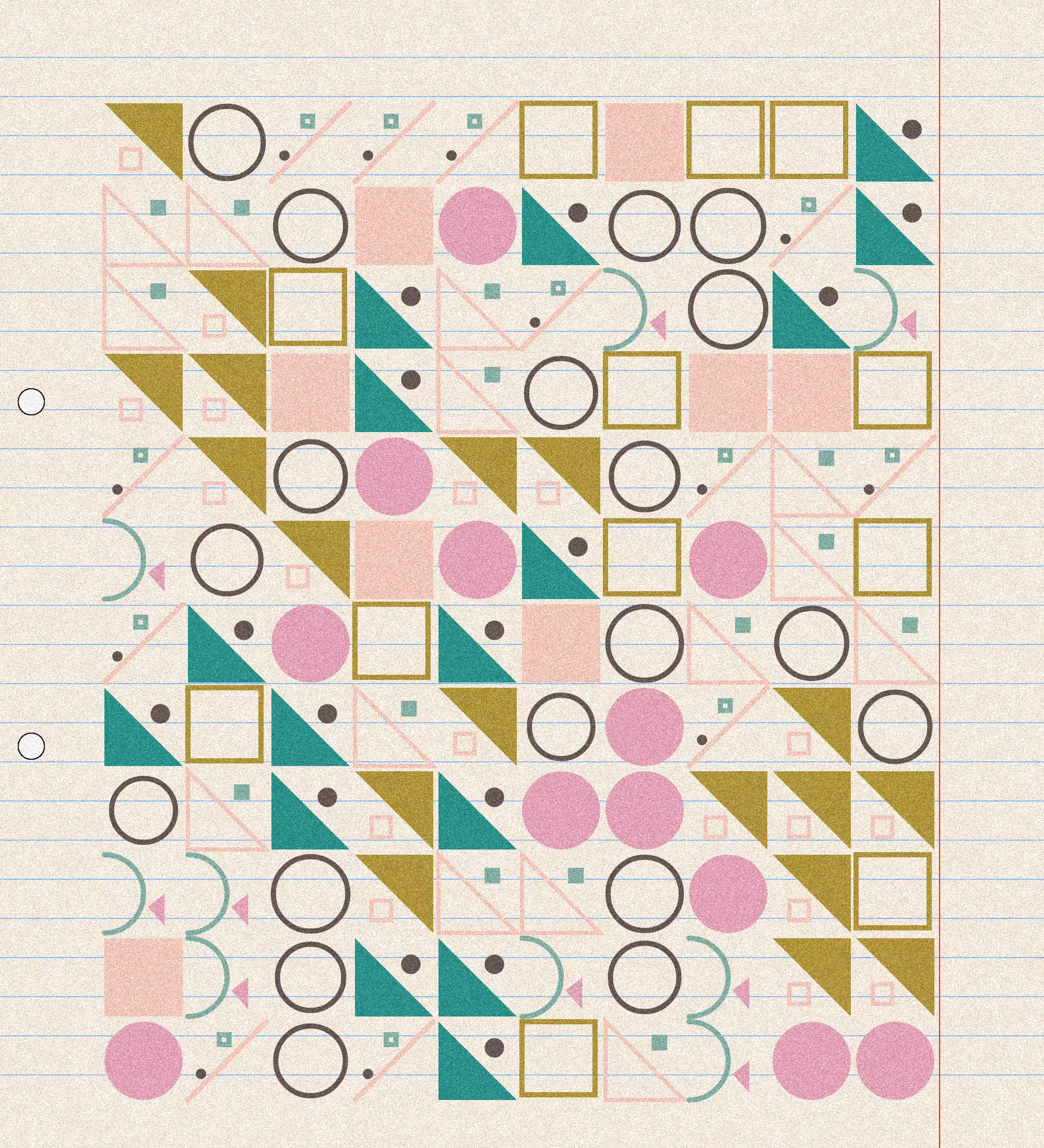 sketchbook page 4: basic shapes #16