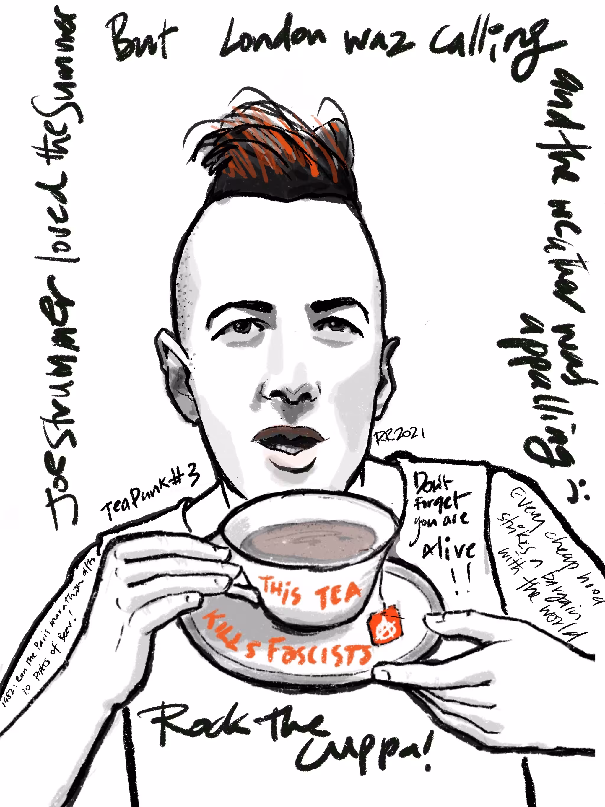 Teapunk #3 Joe Strummer
