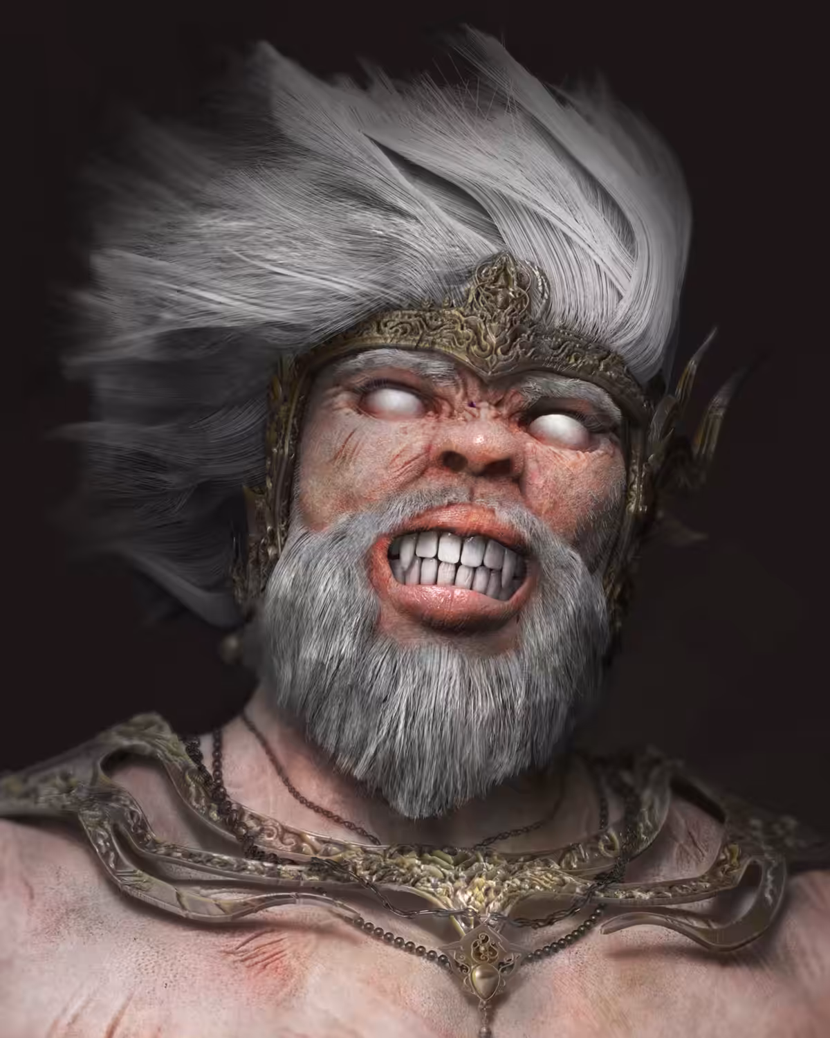 The Angry of Hanuman
