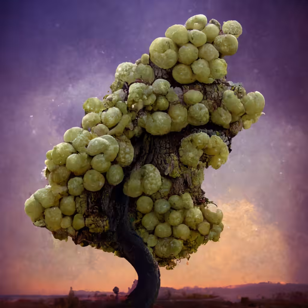 Artistic Intel: The Fruit Trees: The Grape Tree