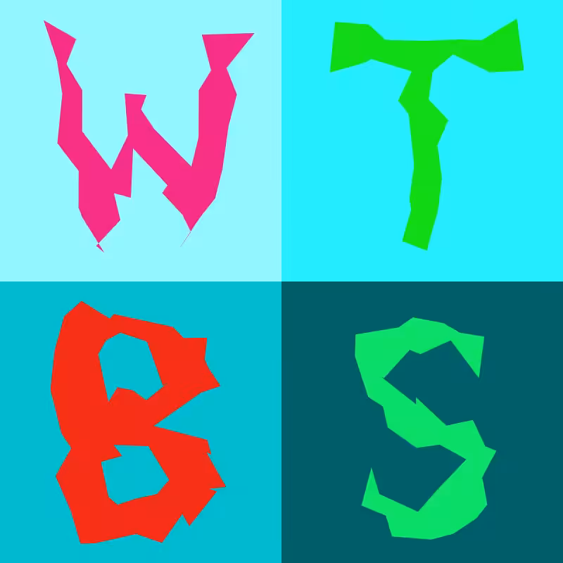 Waiting To Be Signed Logo with Wobbles #121