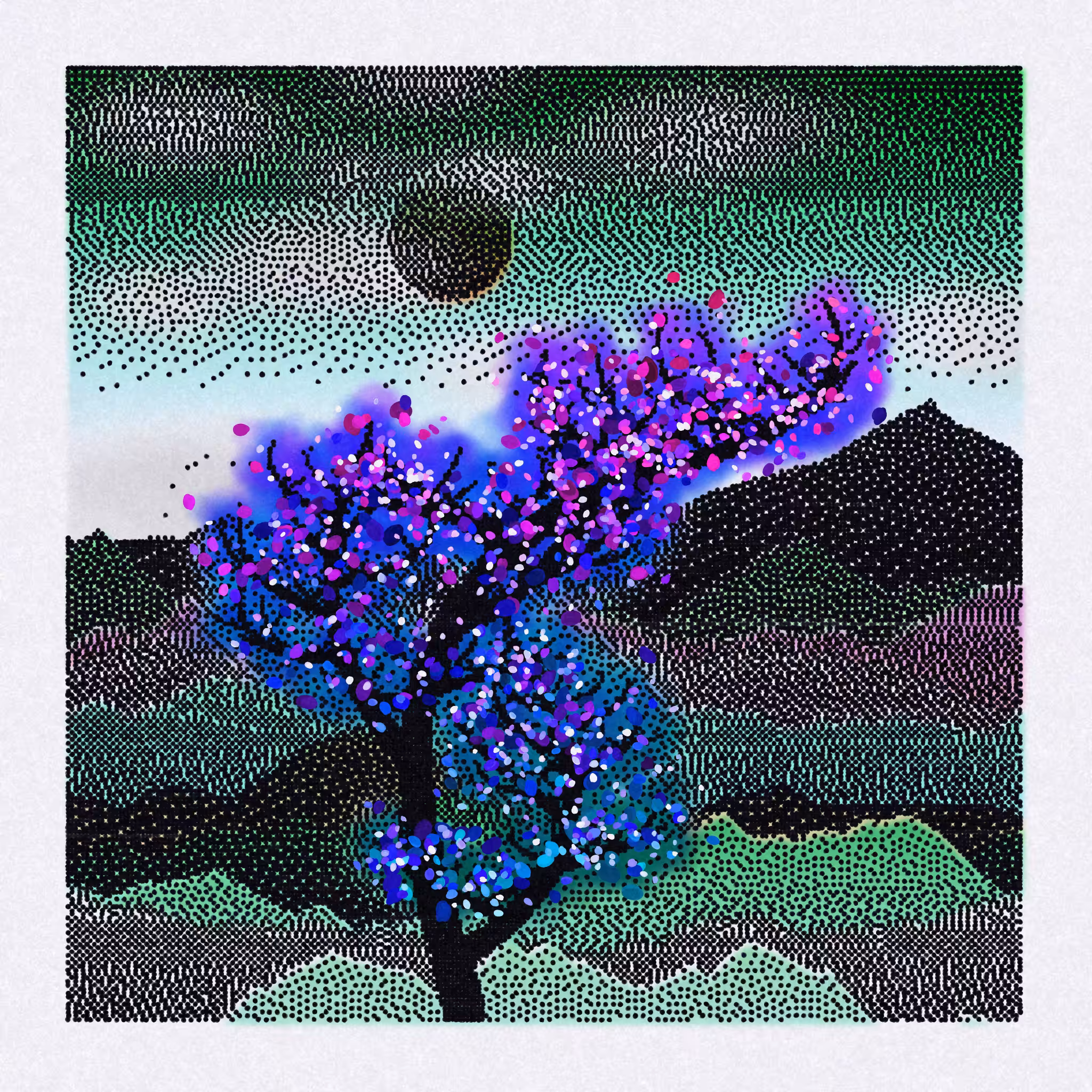 Dithered Branches #197